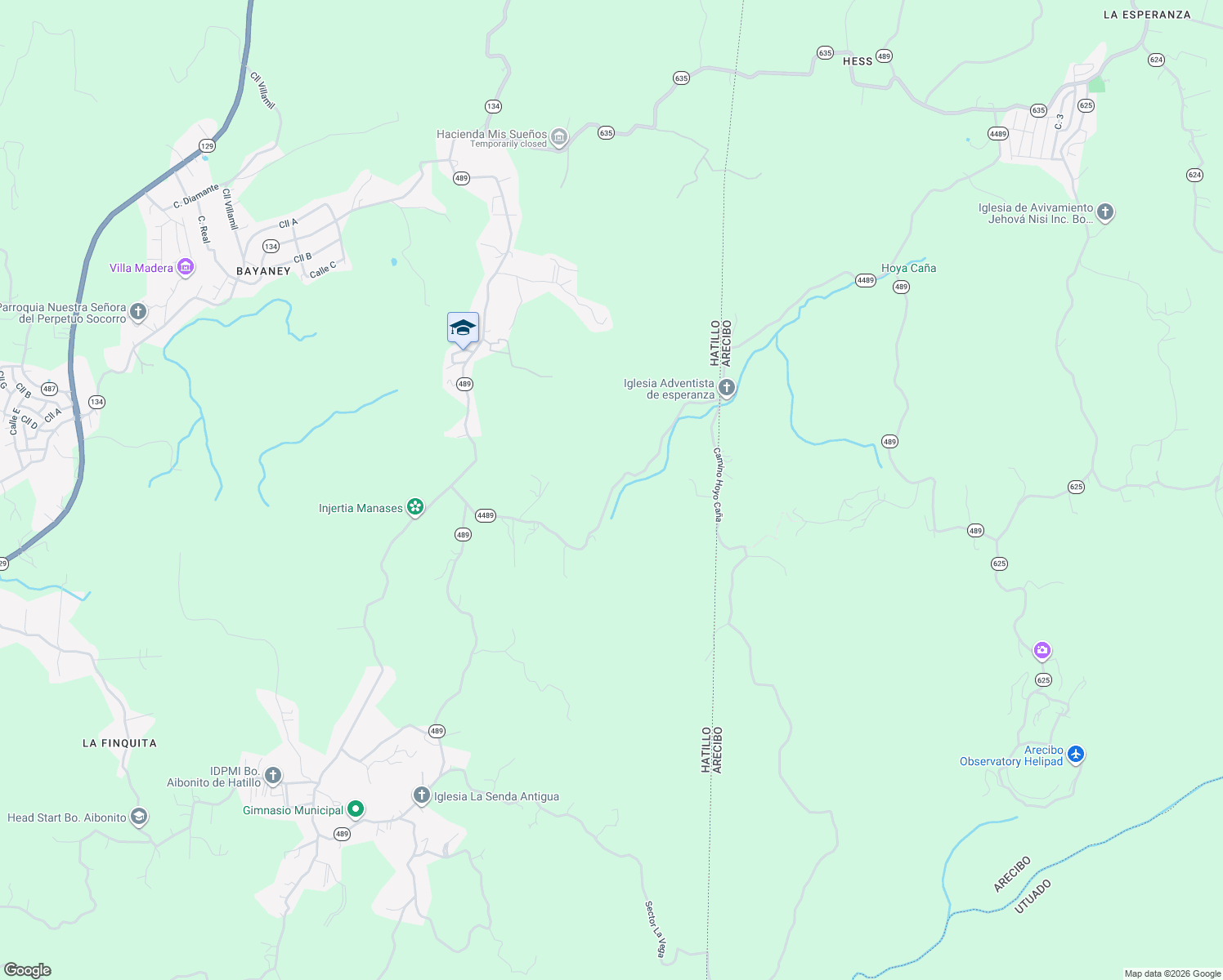 map of restaurants, bars, coffee shops, grocery stores, and more near in Rafael Capó