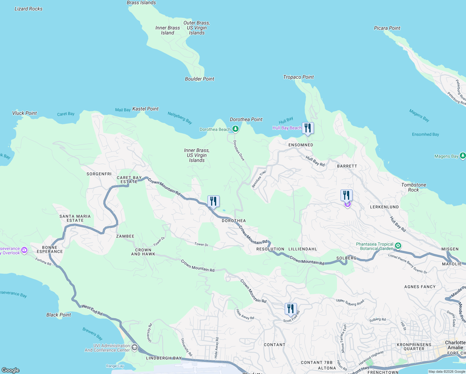 map of restaurants, bars, coffee shops, grocery stores, and more near Route 333 in Northside