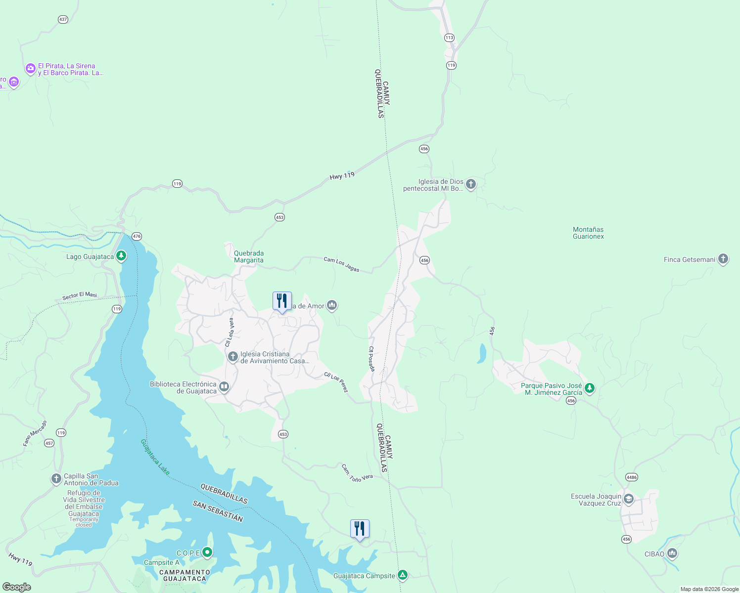 map of restaurants, bars, coffee shops, grocery stores, and more near in San Antonio