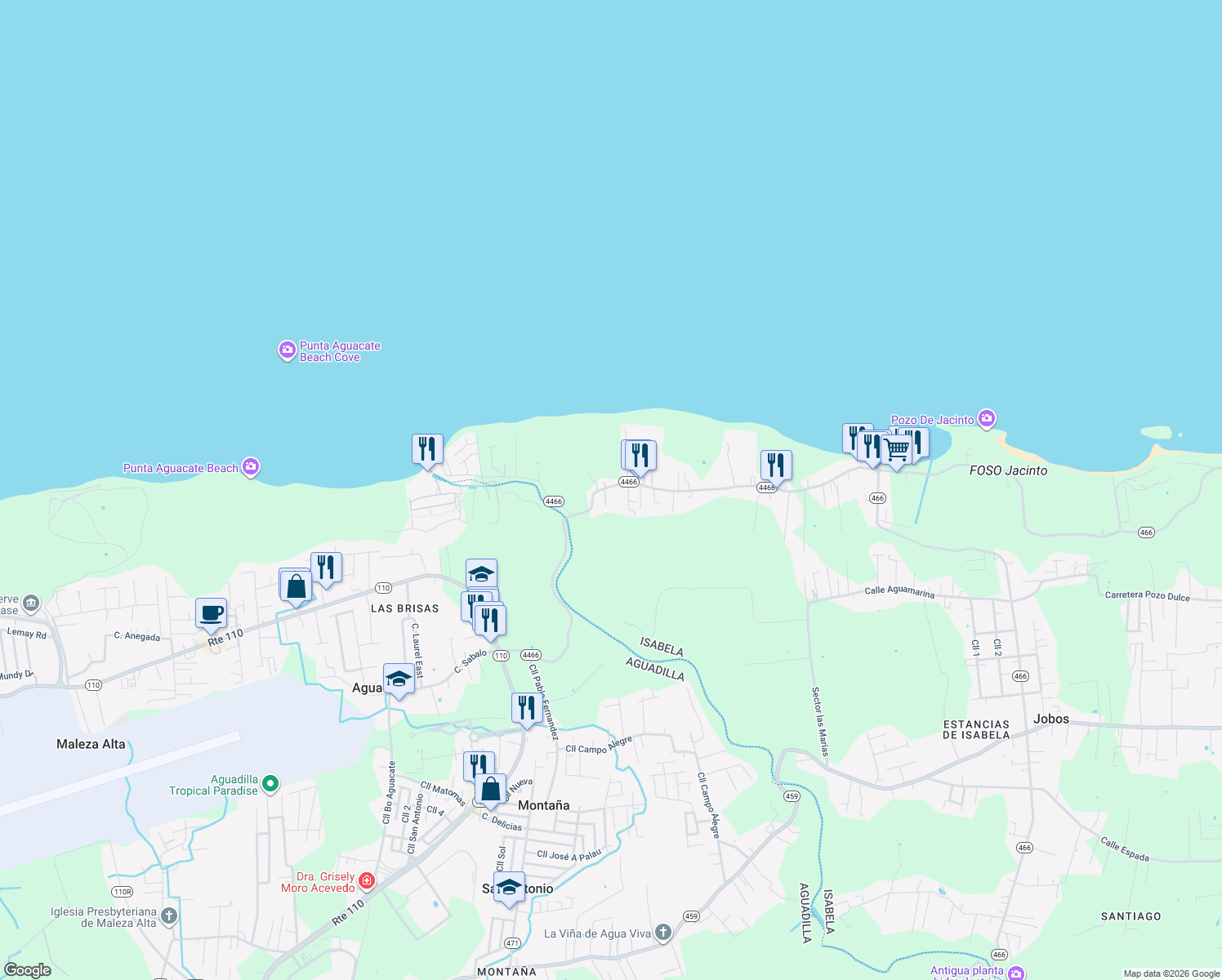 map of restaurants, bars, coffee shops, grocery stores, and more near in Bajura