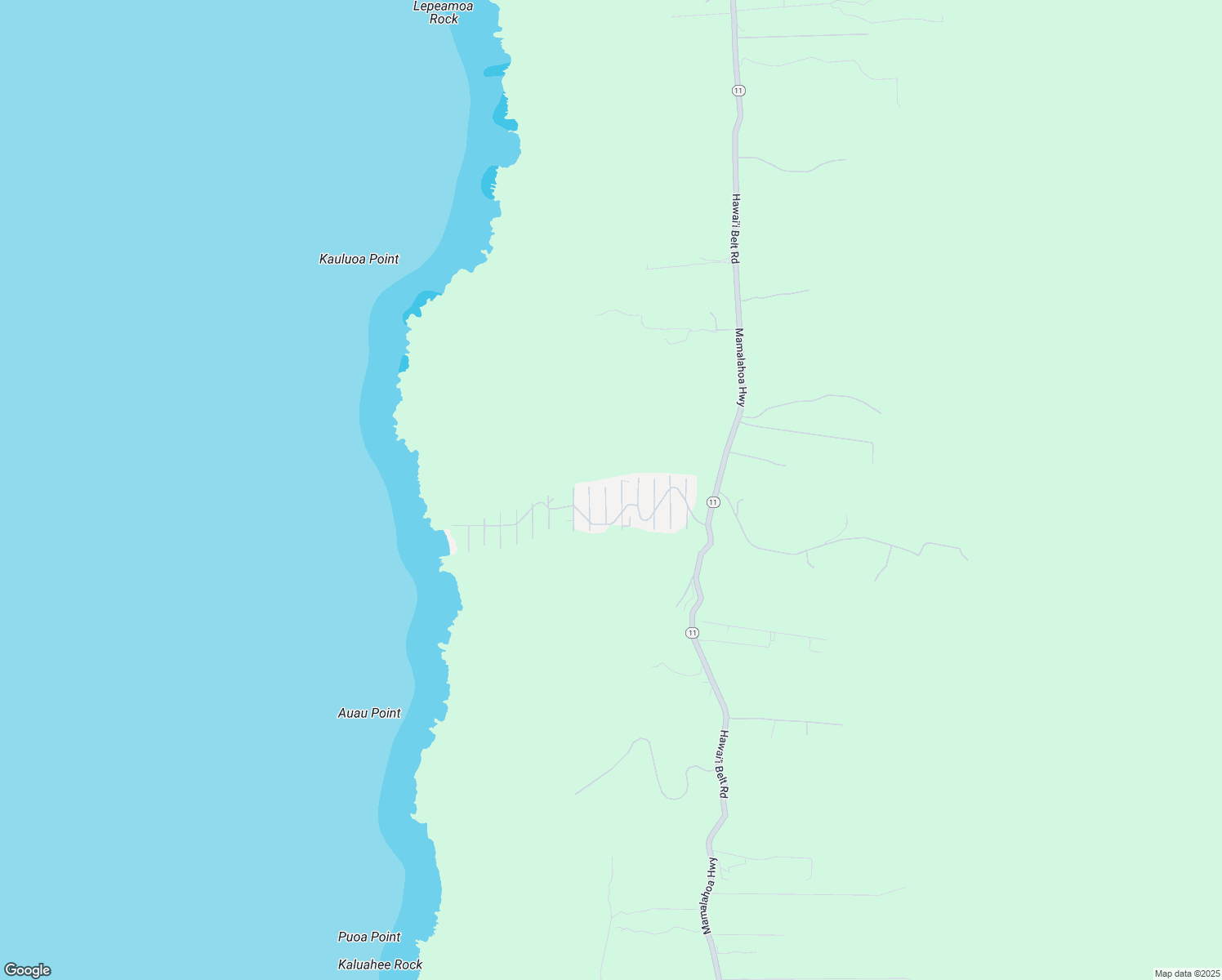 map of restaurants, bars, coffee shops, grocery stores, and more near 87-3206 Road G in Captain Cook