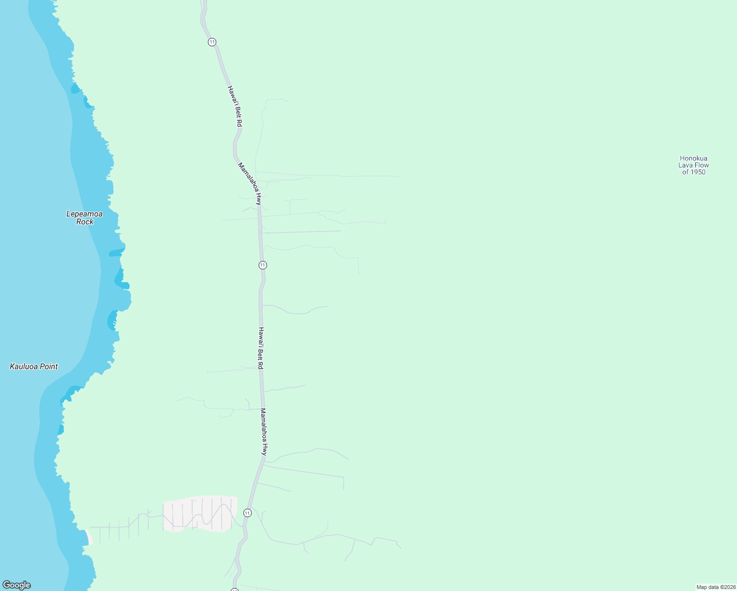 map of restaurants, bars, coffee shops, grocery stores, and more near 87-1081 Haleili Road in Captain Cook