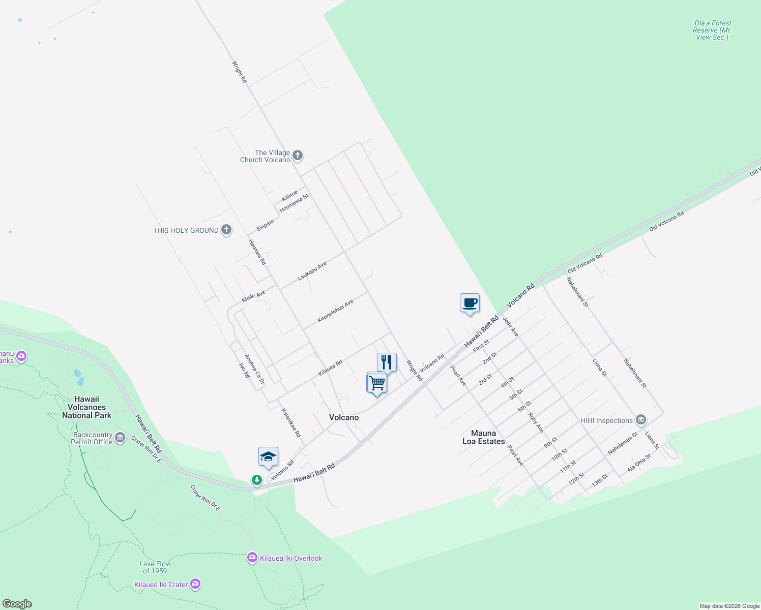 map of restaurants, bars, coffee shops, grocery stores, and more near 19-4092 Wright Road in Mountain View