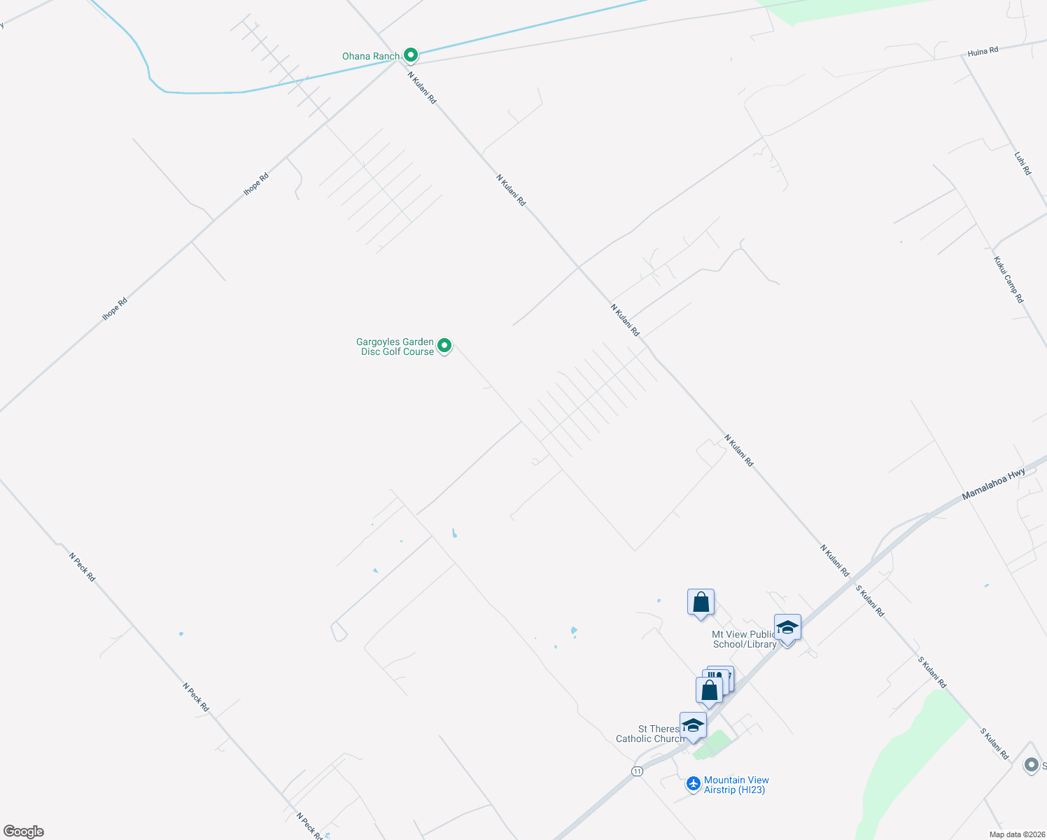 map of restaurants, bars, coffee shops, grocery stores, and more near 18-7892 North Lauko Road in Mountain View