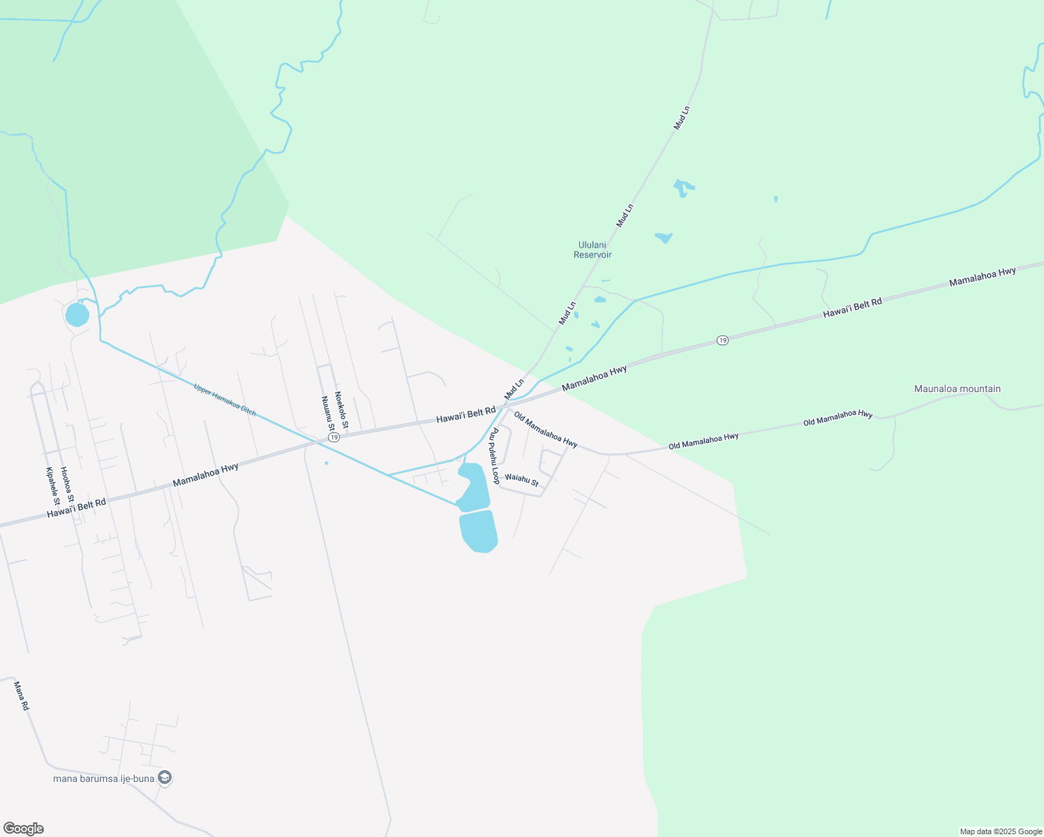 map of restaurants, bars, coffee shops, grocery stores, and more near 64-201 Old Mamalahoa Highway in Waimea