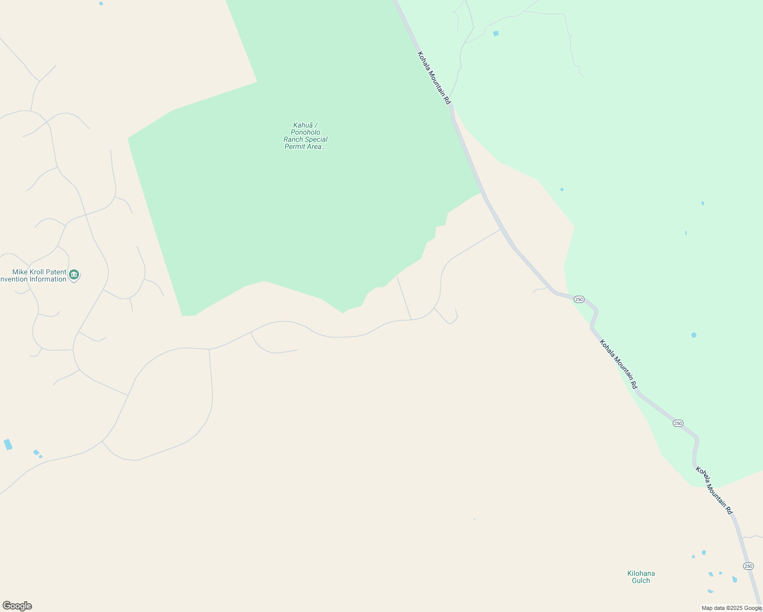 map of restaurants, bars, coffee shops, grocery stores, and more near 59-1591 Kohala Ranch Road in Waimea