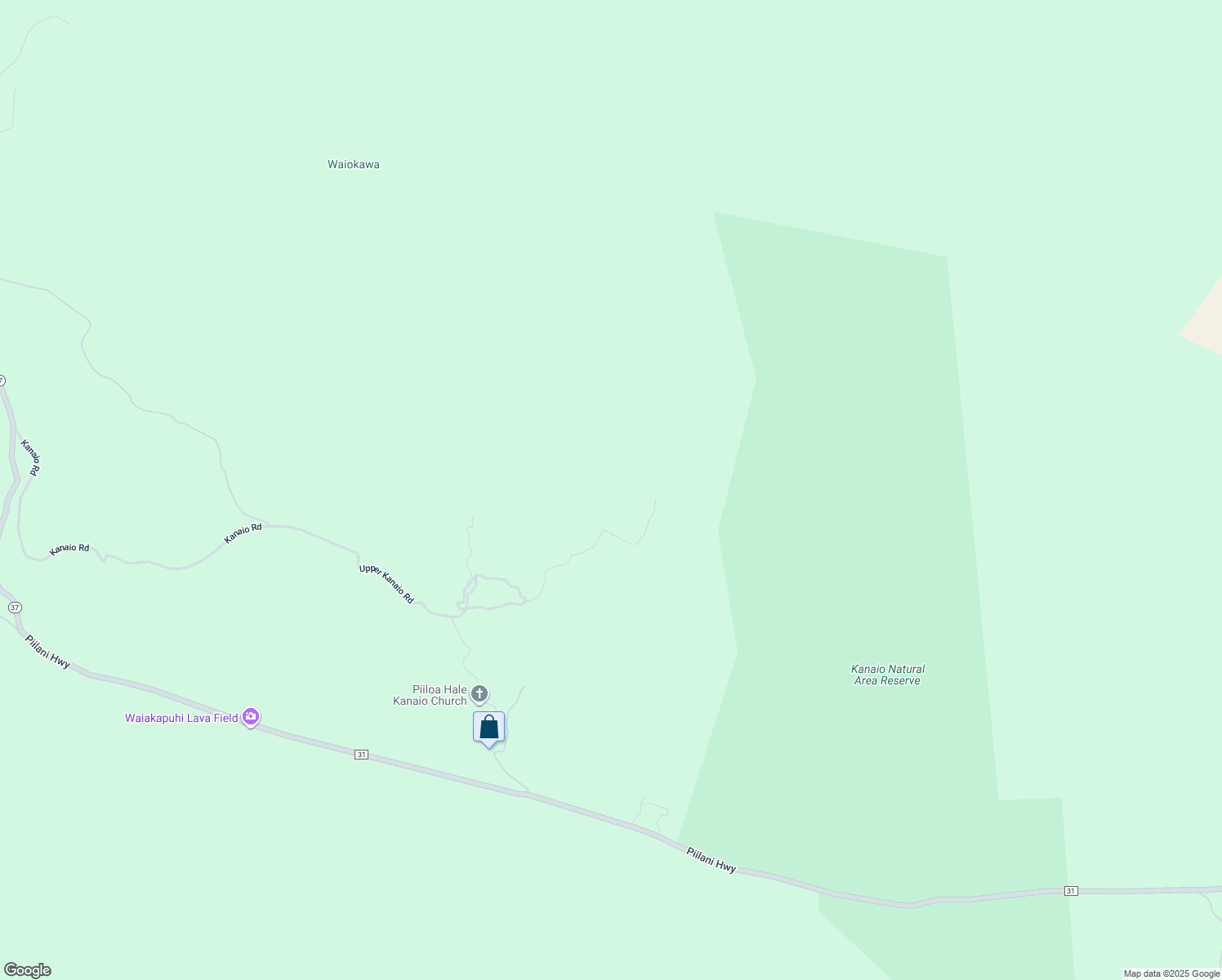 map of restaurants, bars, coffee shops, grocery stores, and more near 2239 Upper Kanaio Road in Kula