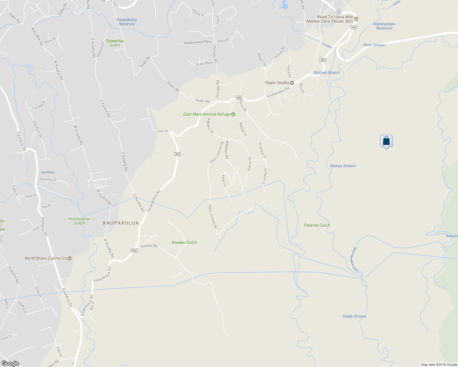map of restaurants, bars, coffee shops, grocery stores, and more near 195 Kalipo Place in Maui County