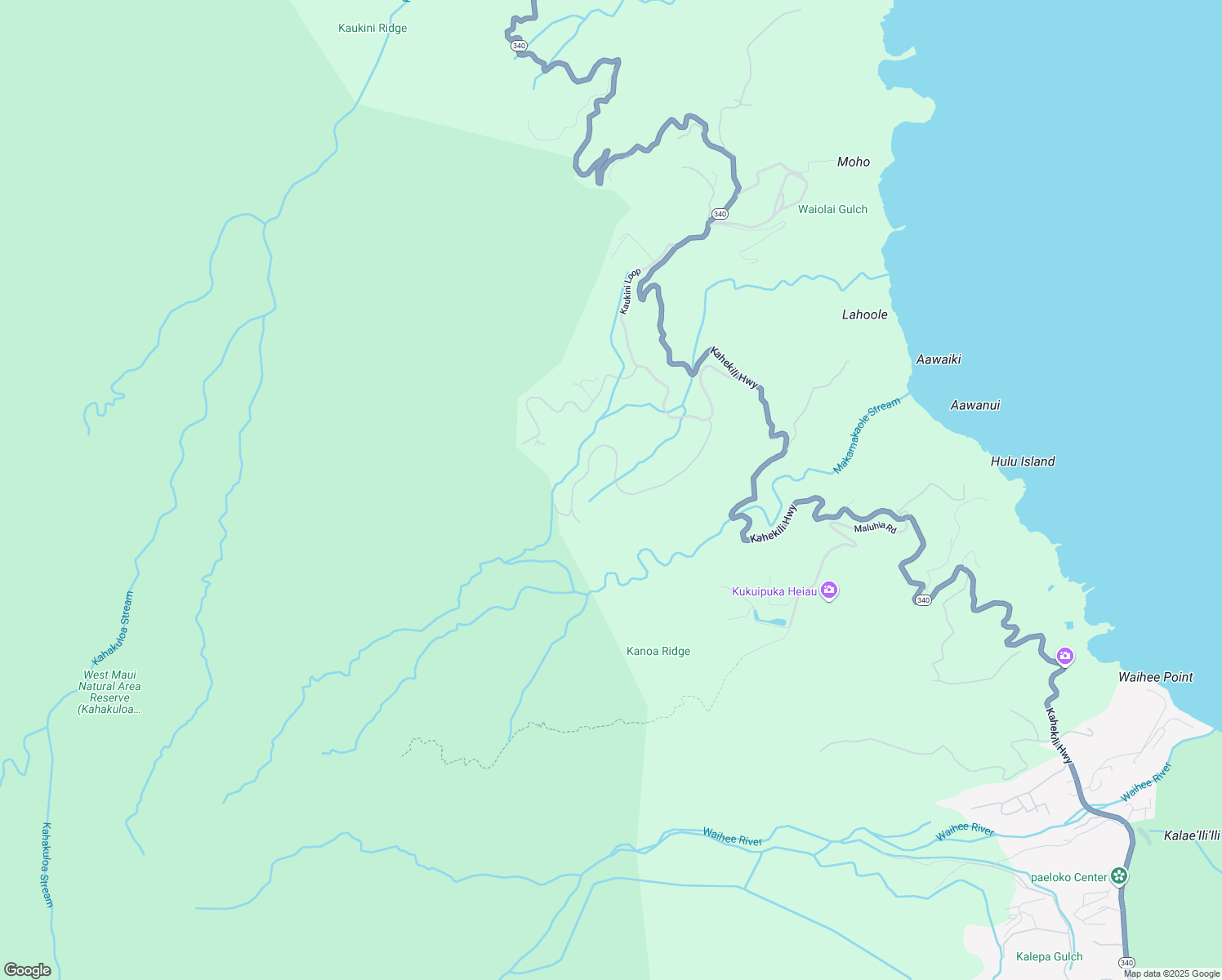 map of restaurants, bars, coffee shops, grocery stores, and more near 63 Lahaole Place in Wailuku