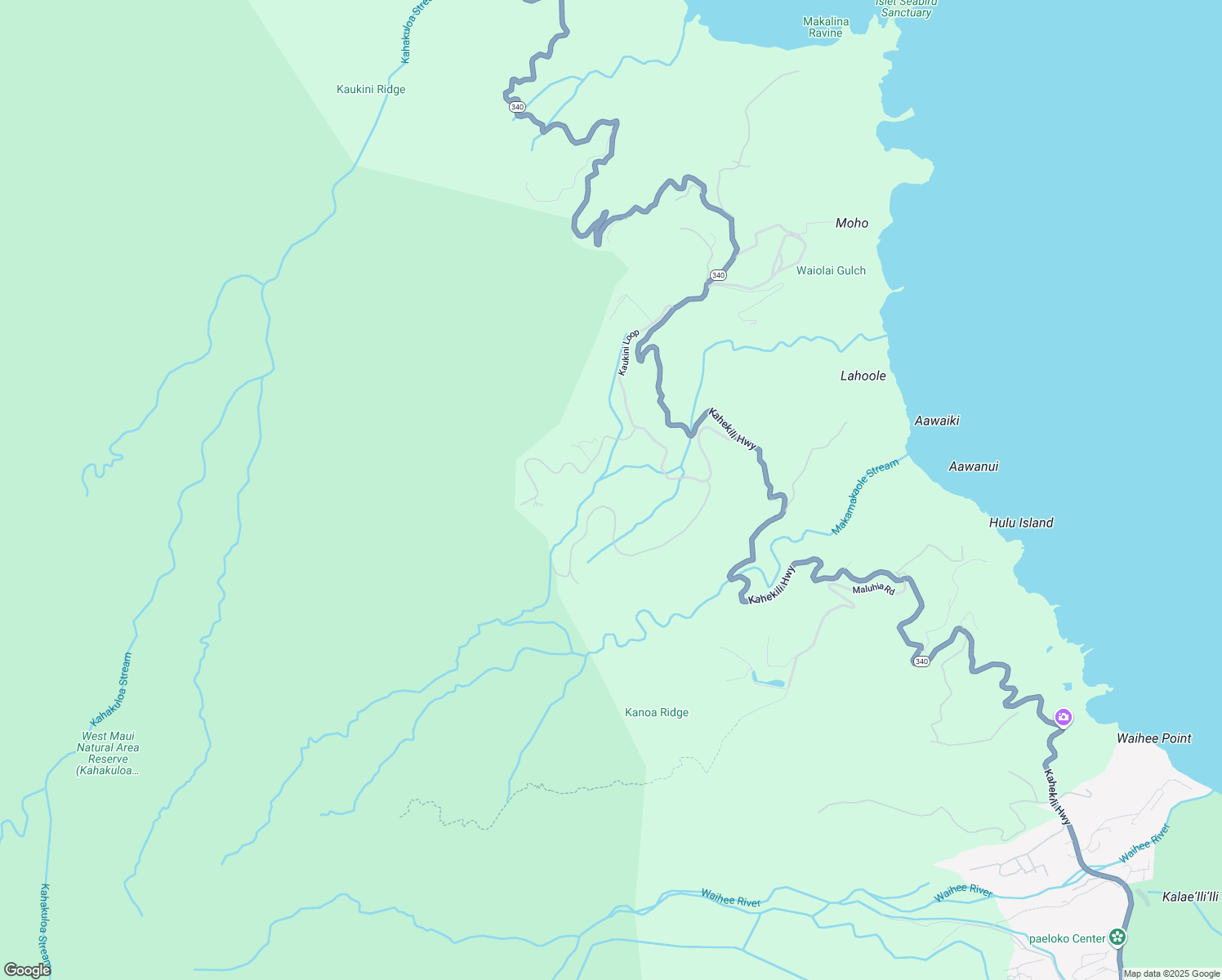 map of restaurants, bars, coffee shops, grocery stores, and more near 82 Lahaole Place in Wailuku
