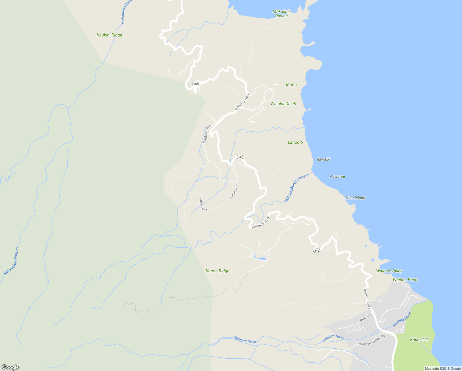 map of restaurants, bars, coffee shops, grocery stores, and more near 10 Lahaole Place in Wailuku