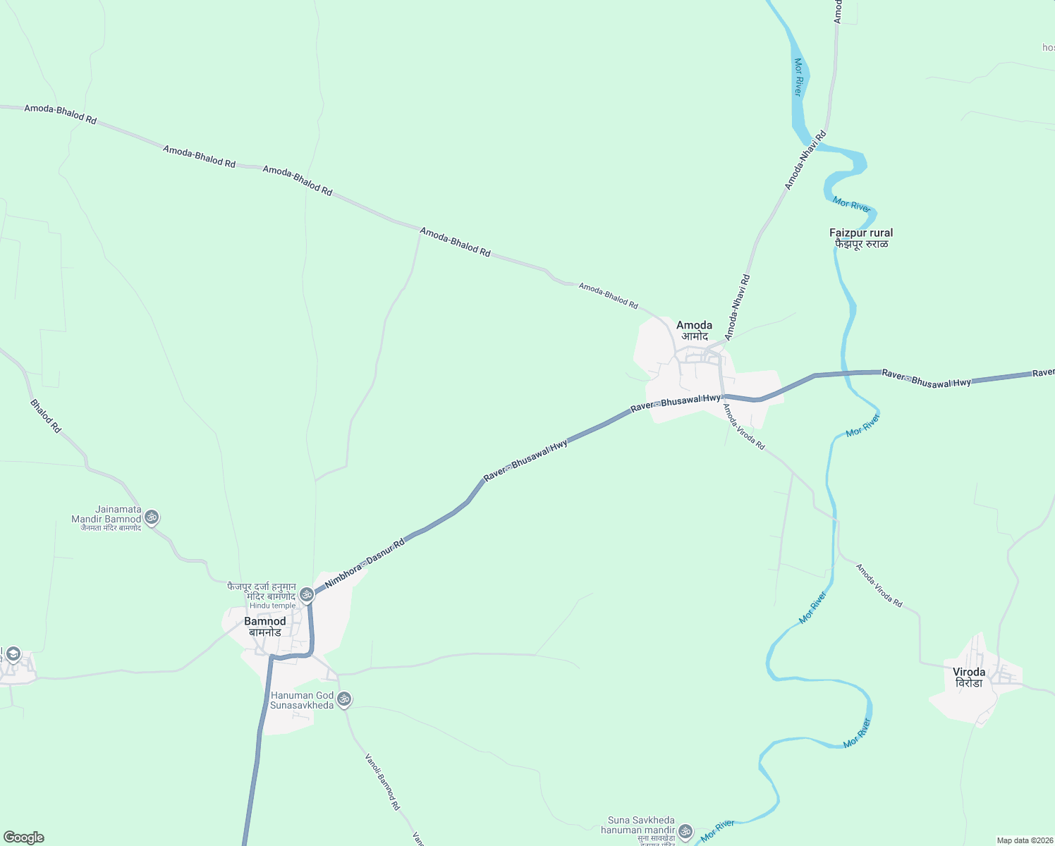 map of restaurants, bars, coffee shops, grocery stores, and more near in Faizpur