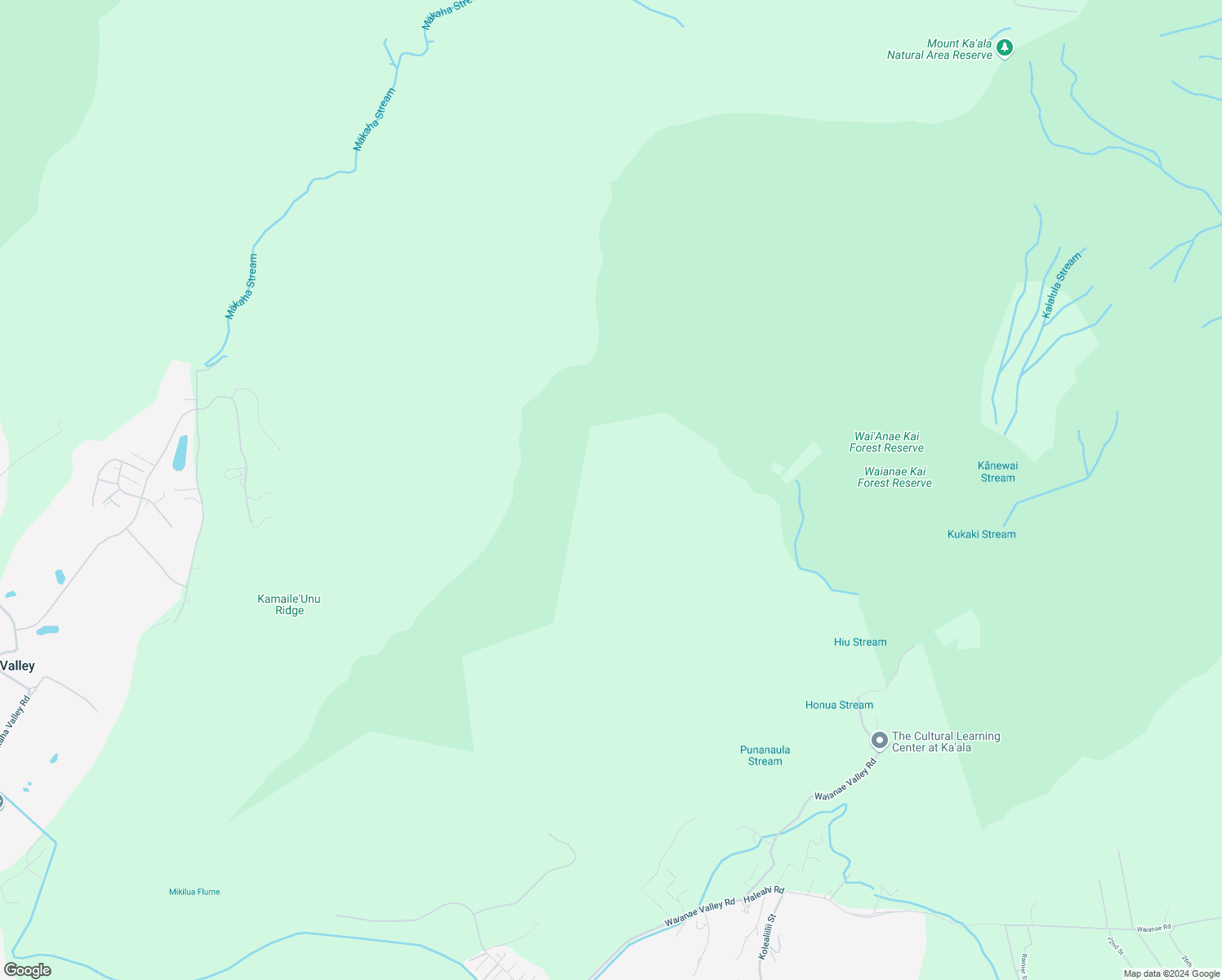 map of restaurants, bars, coffee shops, grocery stores, and more near 85-481 Waianae Valley Road in Waianae