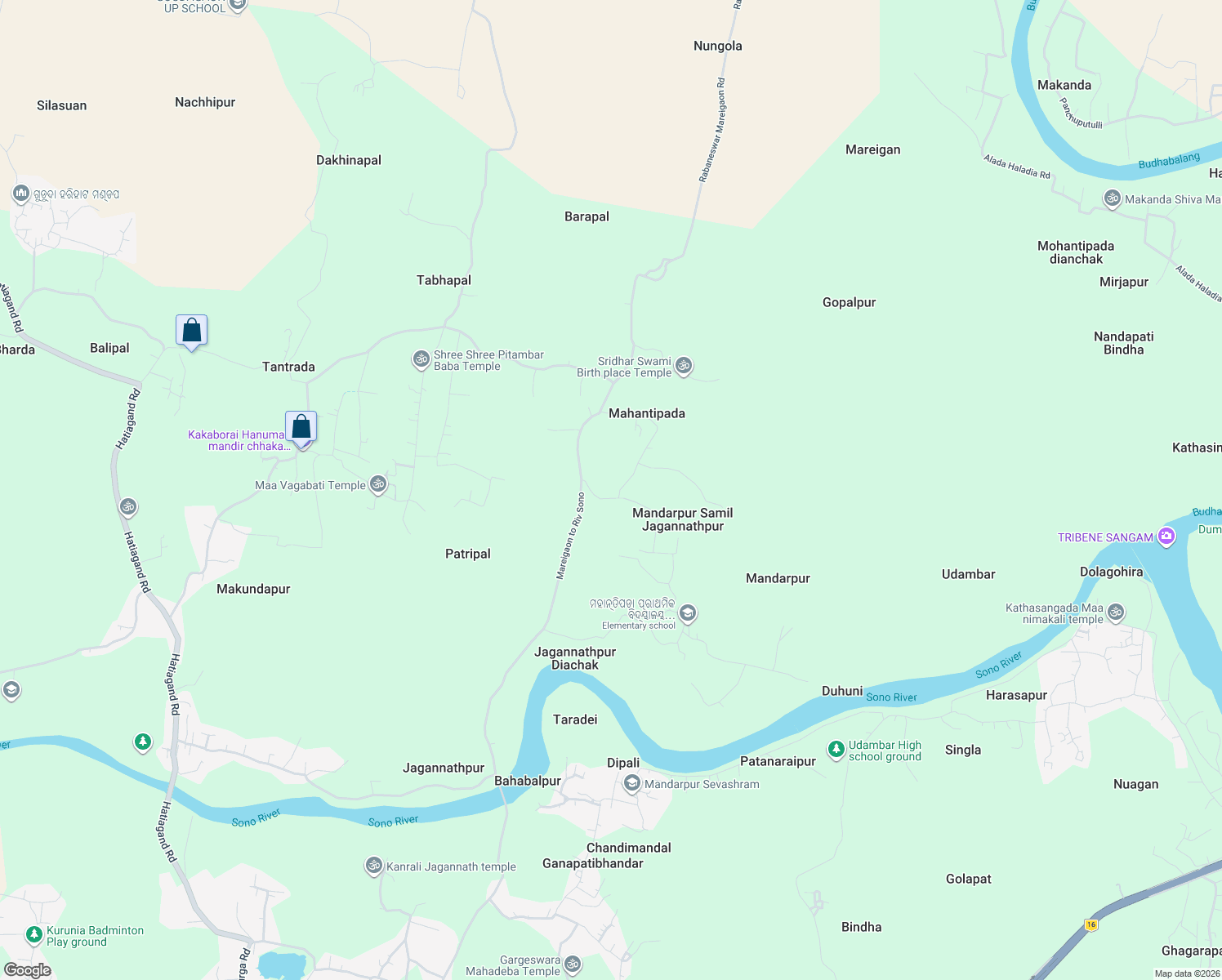 map of restaurants, bars, coffee shops, grocery stores, and more near in Remuna