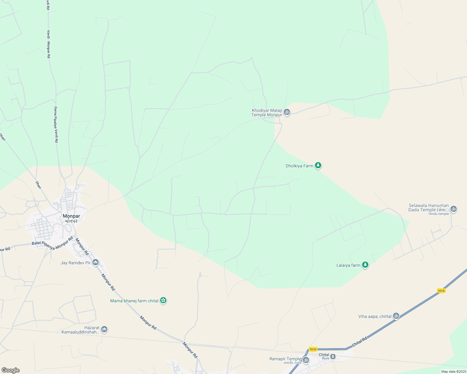 map of restaurants, bars, coffee shops, grocery stores, and more near in Balel Pipariya
