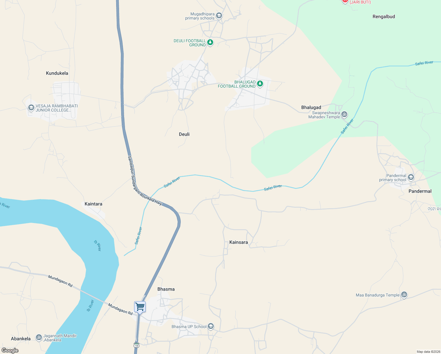 map of restaurants, bars, coffee shops, grocery stores, and more near in 