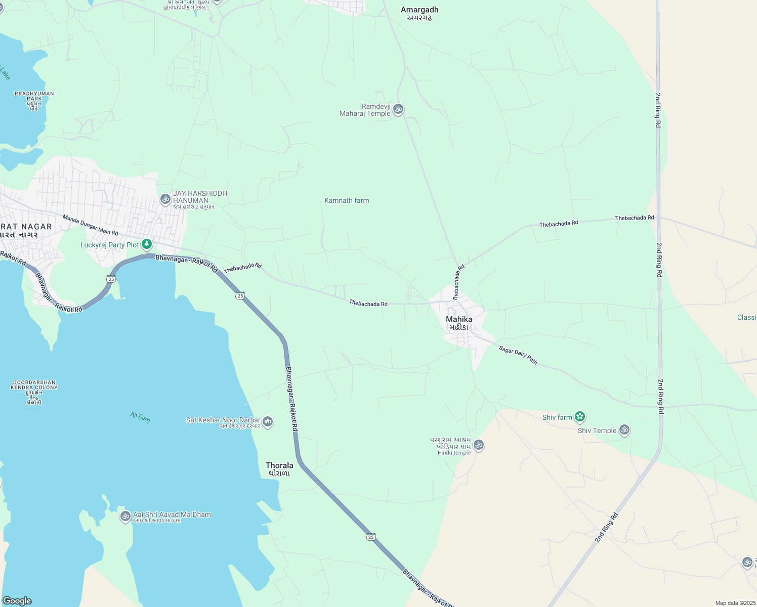 map of restaurants, bars, coffee shops, grocery stores, and more near 0 Mahika Road in Mahika