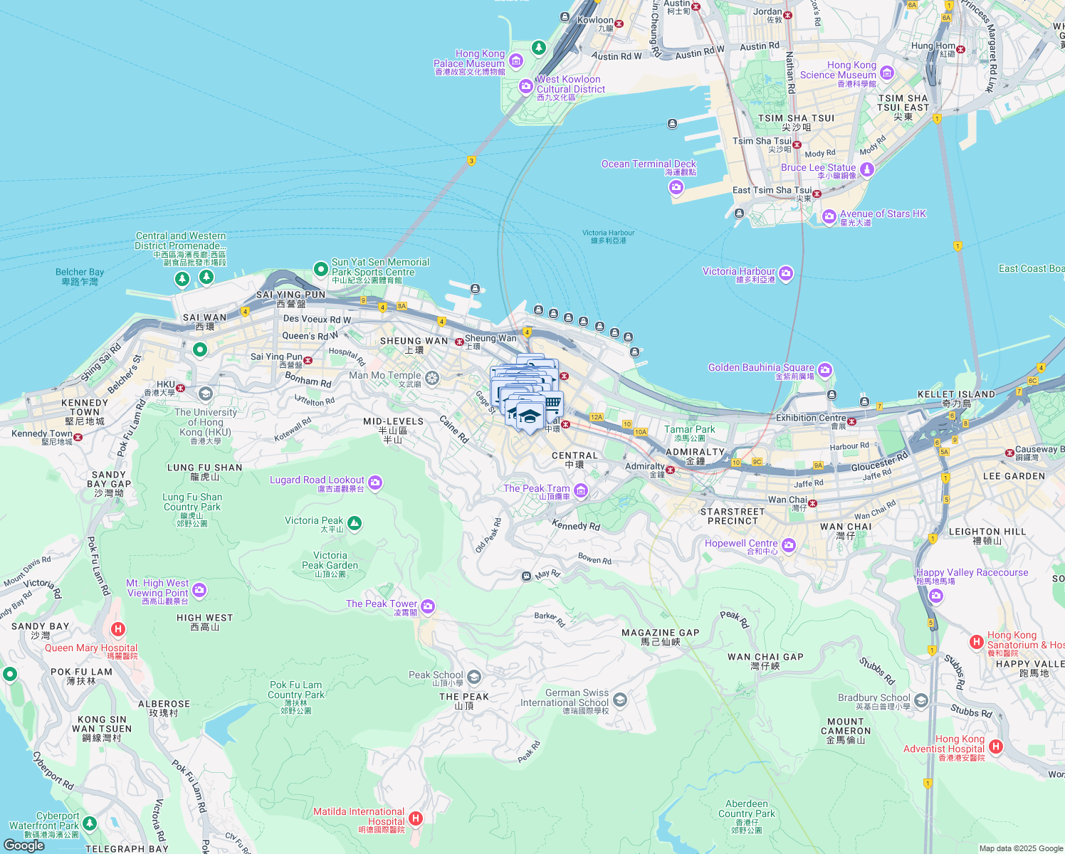 map of restaurants, bars, coffee shops, grocery stores, and more near in 