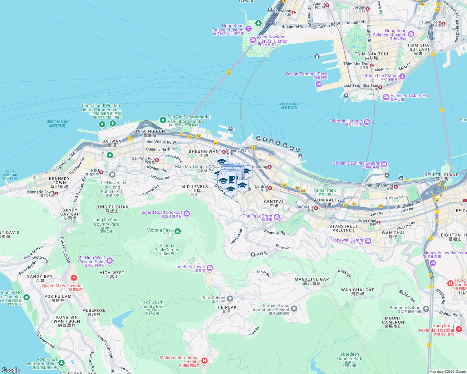map of restaurants, bars, coffee shops, grocery stores, and more near in 