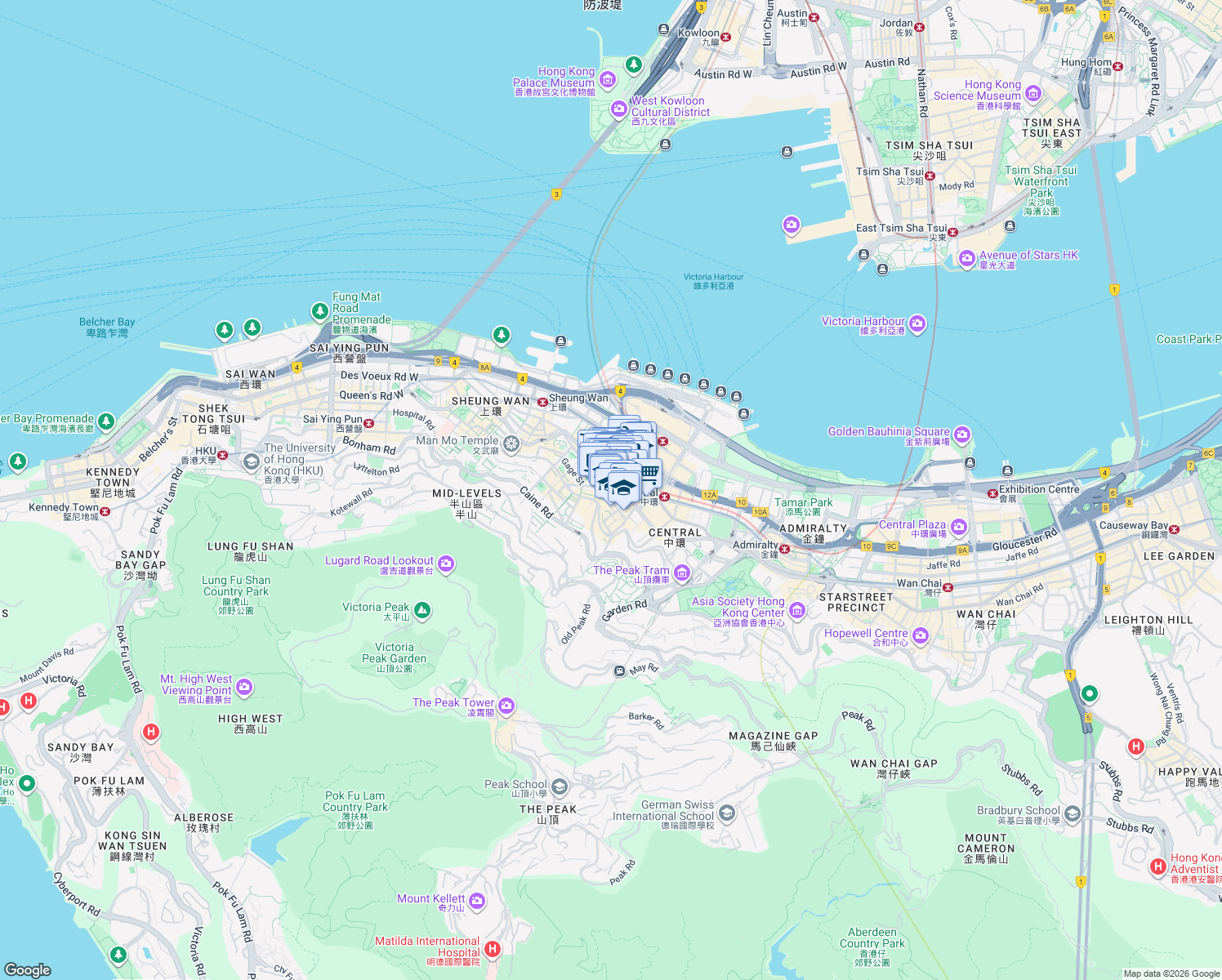 map of restaurants, bars, coffee shops, grocery stores, and more near in 