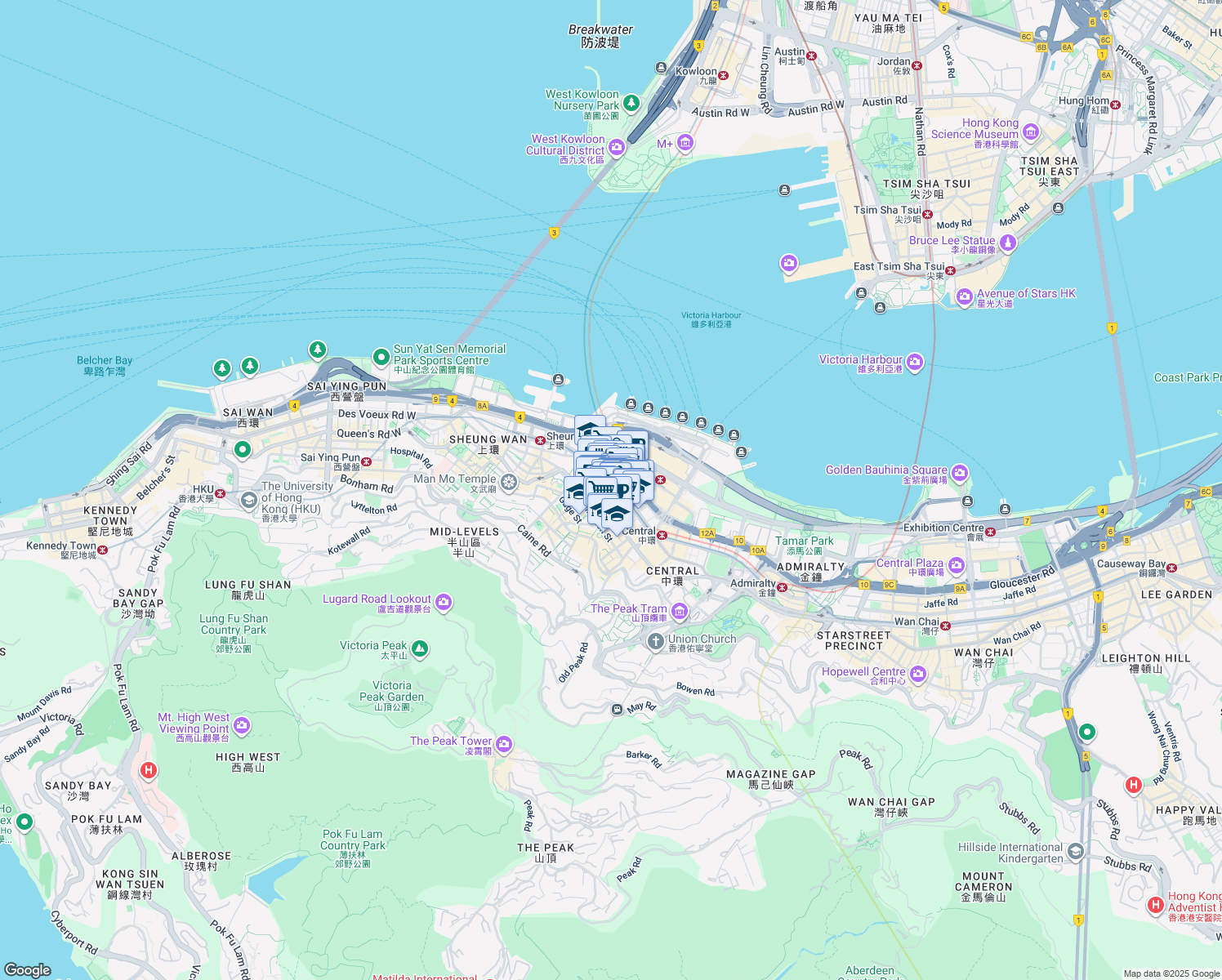 map of restaurants, bars, coffee shops, grocery stores, and more near in 