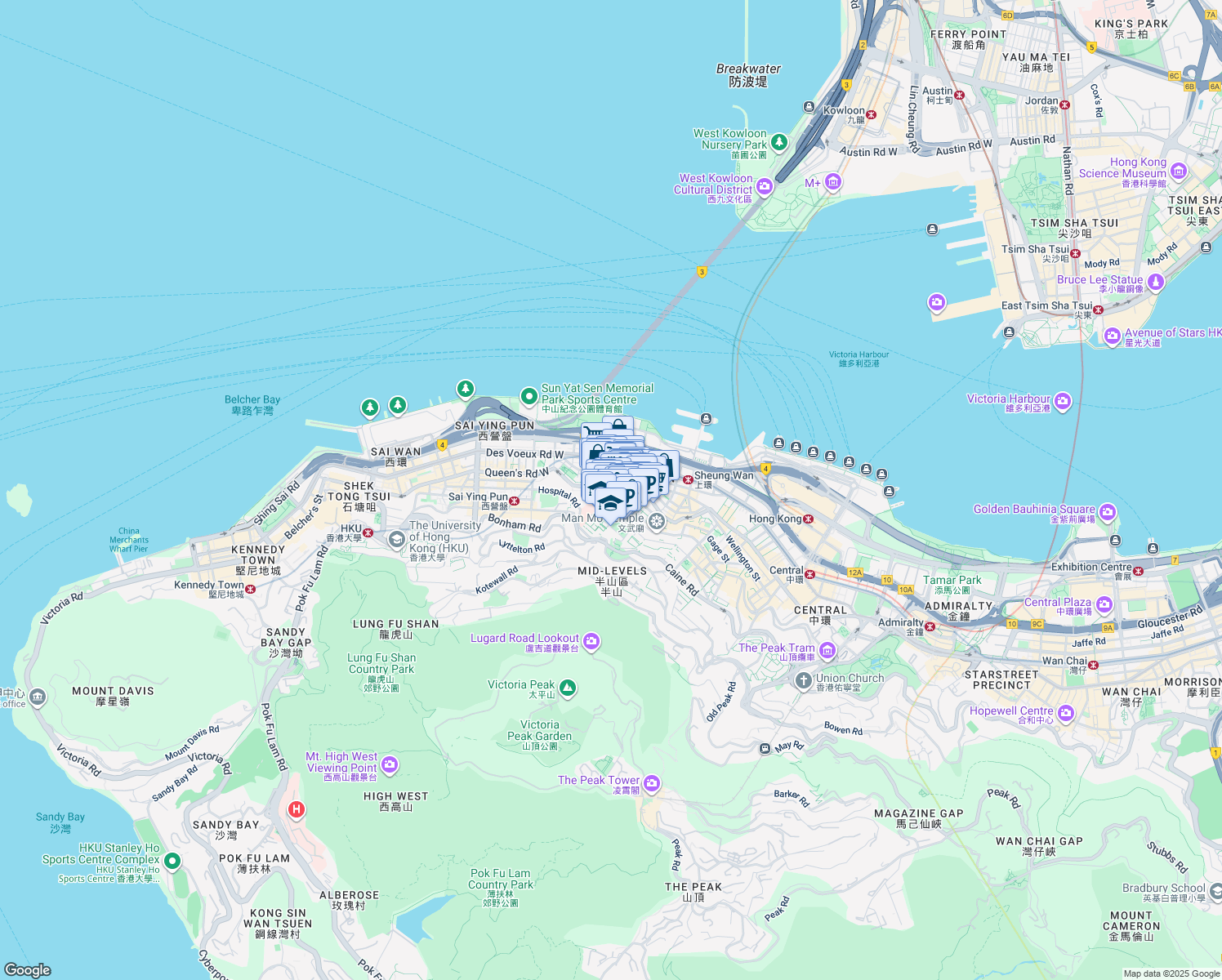 map of restaurants, bars, coffee shops, grocery stores, and more near in 