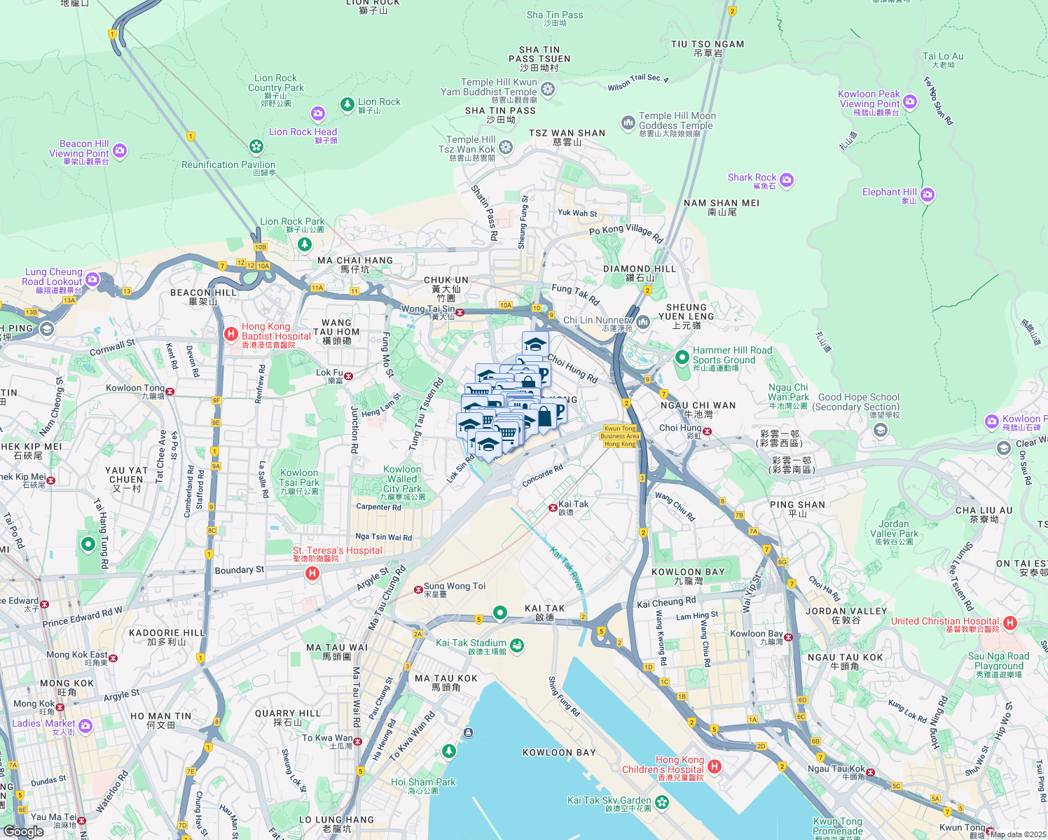 map of restaurants, bars, coffee shops, grocery stores, and more near in 