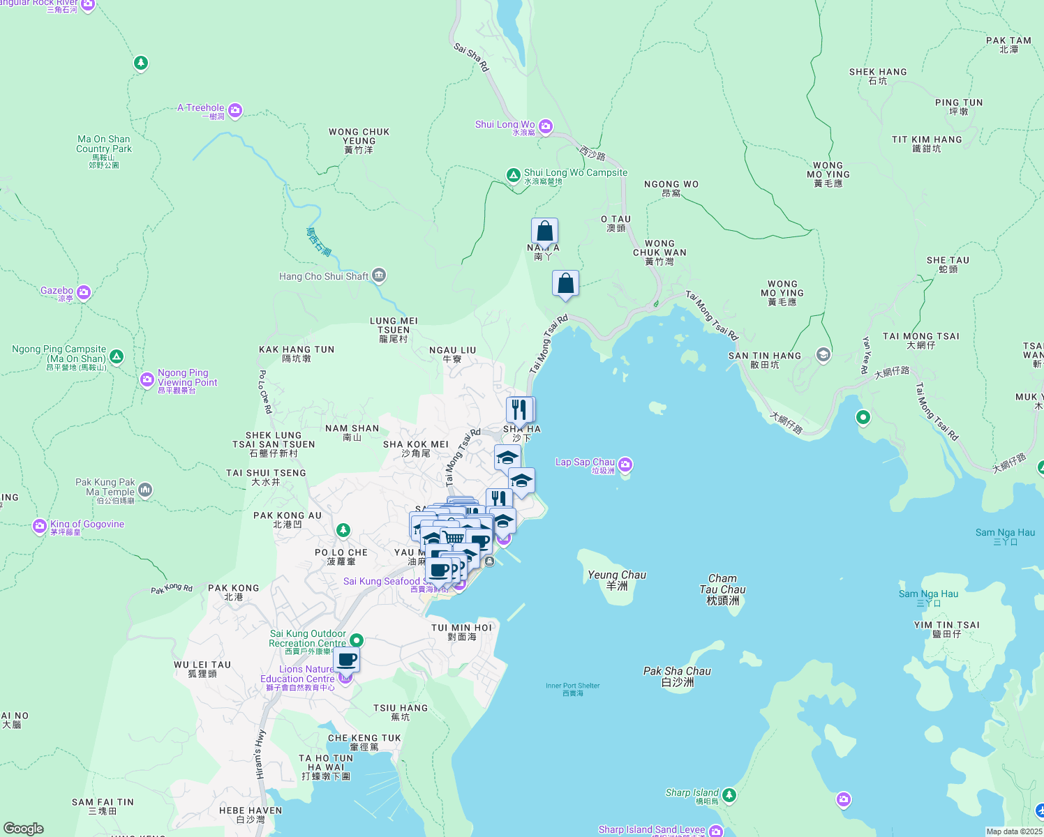 map of restaurants, bars, coffee shops, grocery stores, and more near in 