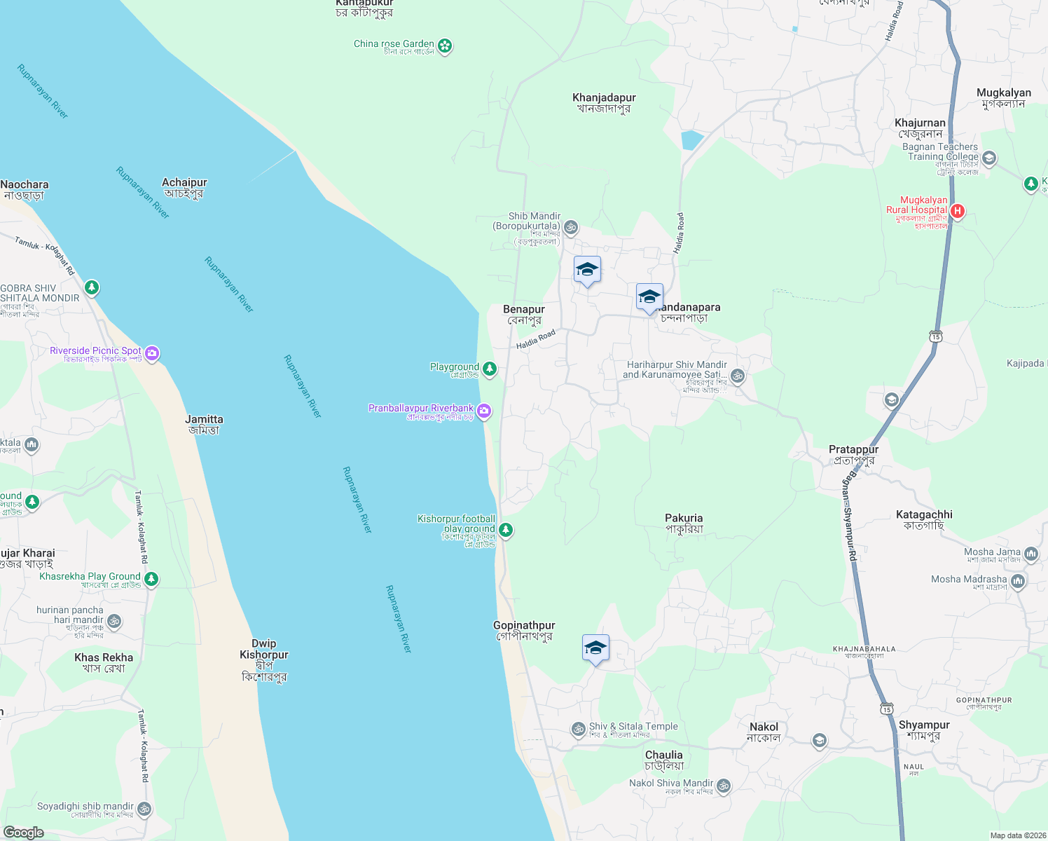 map of restaurants, bars, coffee shops, grocery stores, and more near in Benapur