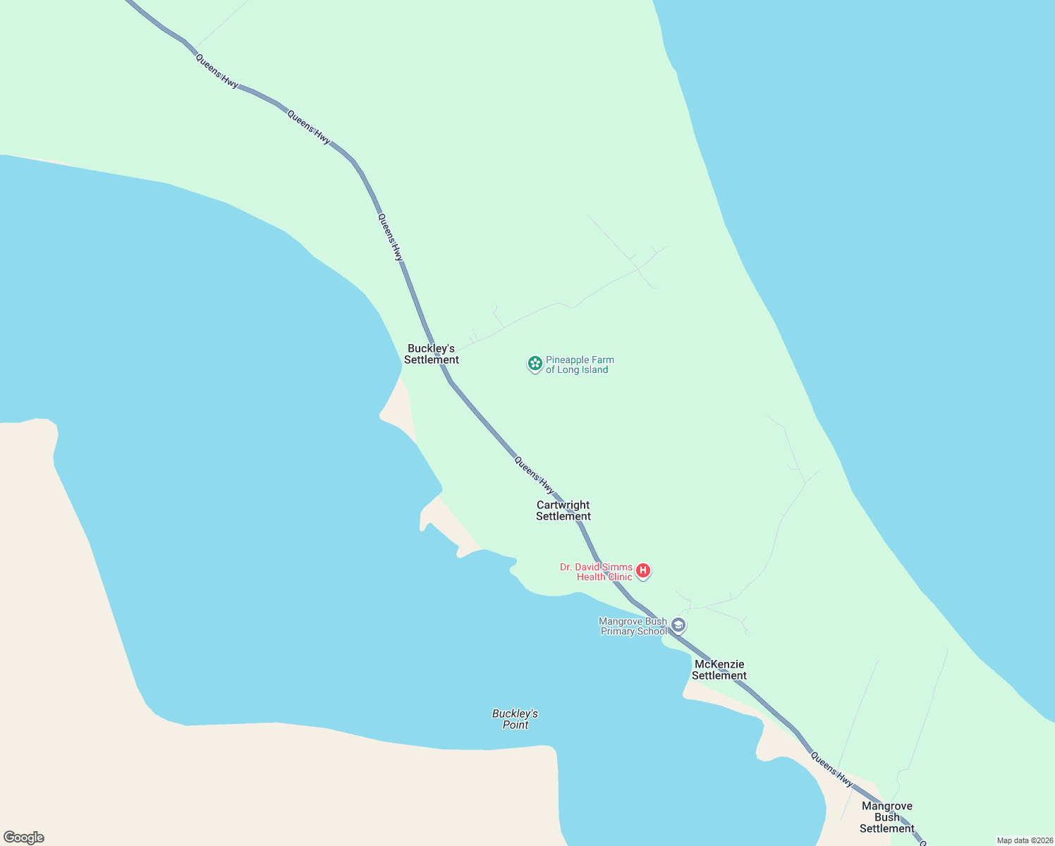 map of restaurants, bars, coffee shops, grocery stores, and more near in Cartwright Settlement