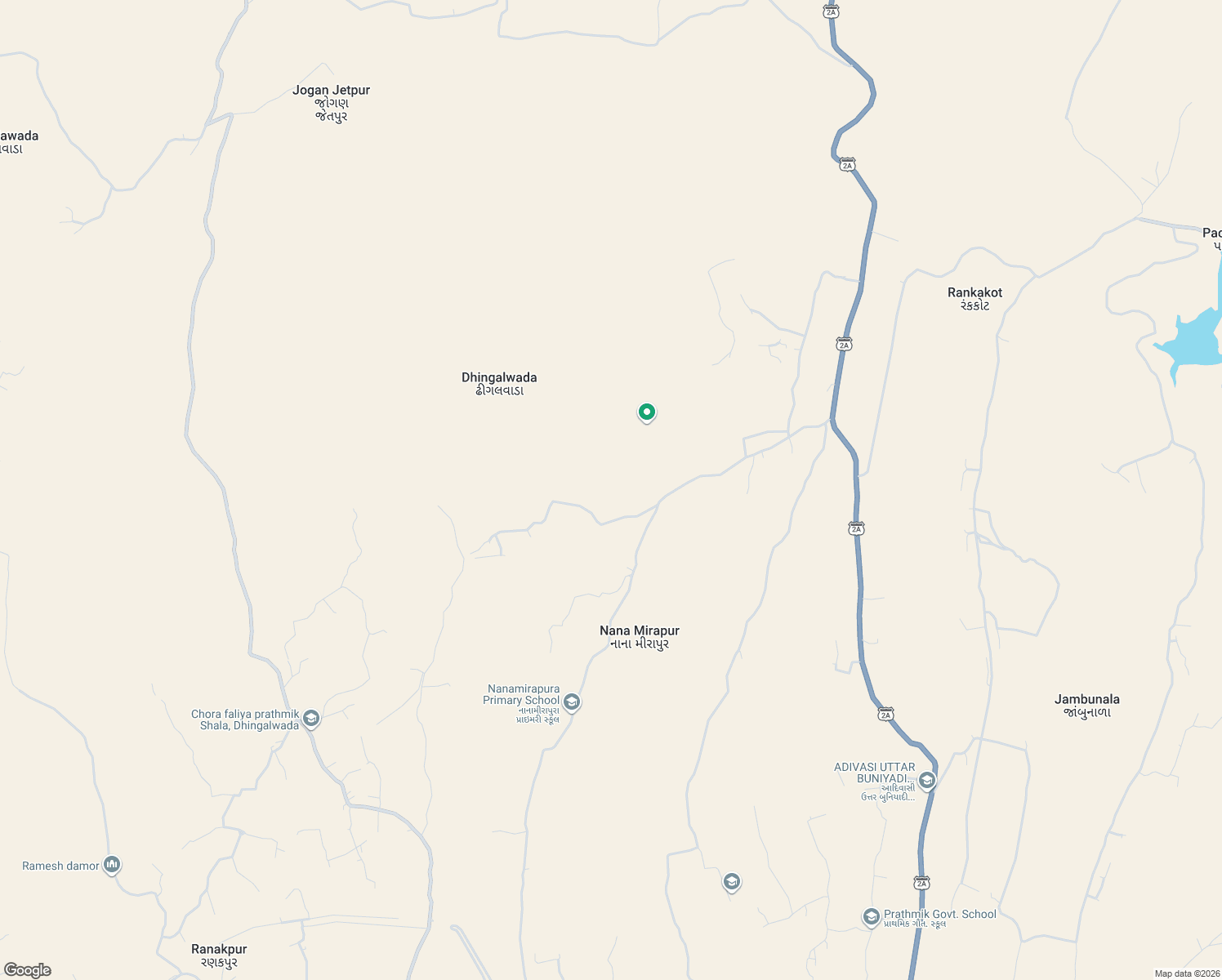 map of restaurants, bars, coffee shops, grocery stores, and more near in Mahisagar