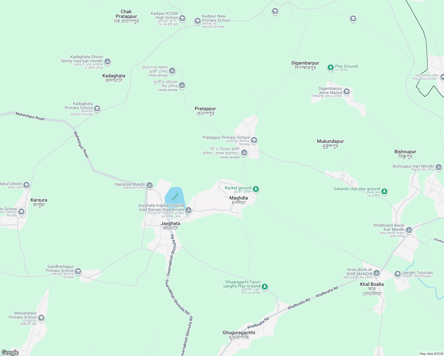 map of restaurants, bars, coffee shops, grocery stores, and more near in Maheshpur