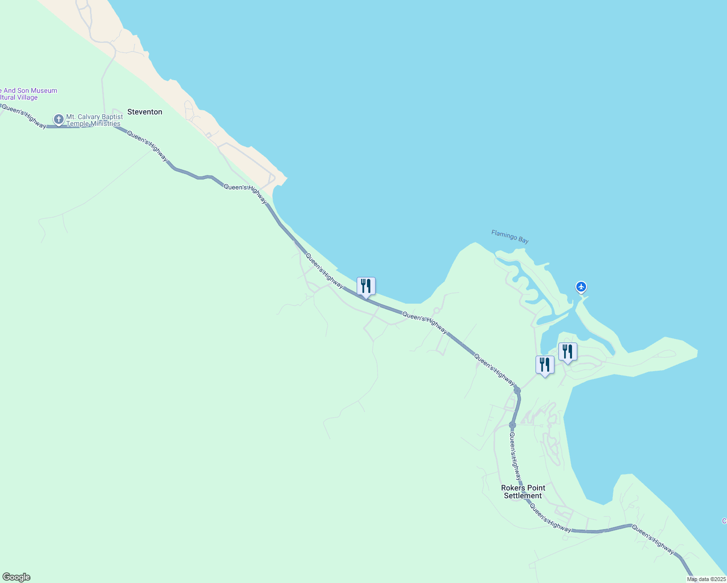 map of restaurants, bars, coffee shops, grocery stores, and more near in Steventon