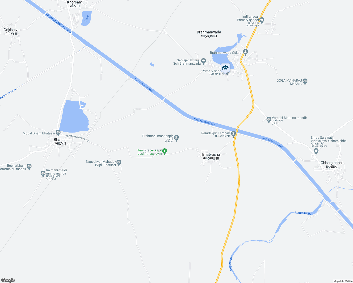 map of restaurants, bars, coffee shops, grocery stores, and more near in Chhamichha