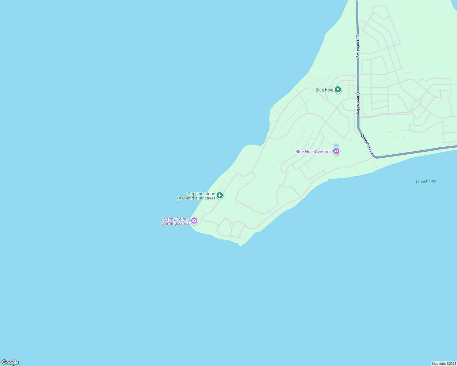 map of restaurants, bars, coffee shops, grocery stores, and more near in Sugar Loaf Settlement