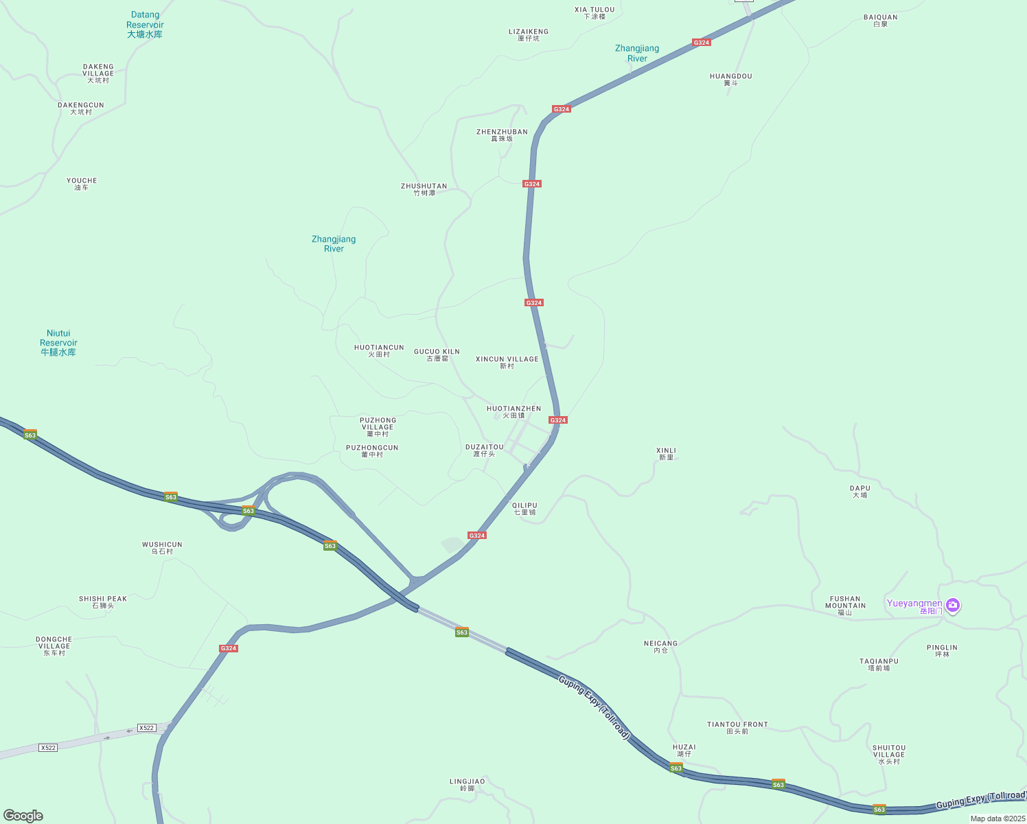 map of restaurants, bars, coffee shops, grocery stores, and more near in Zhangzhou