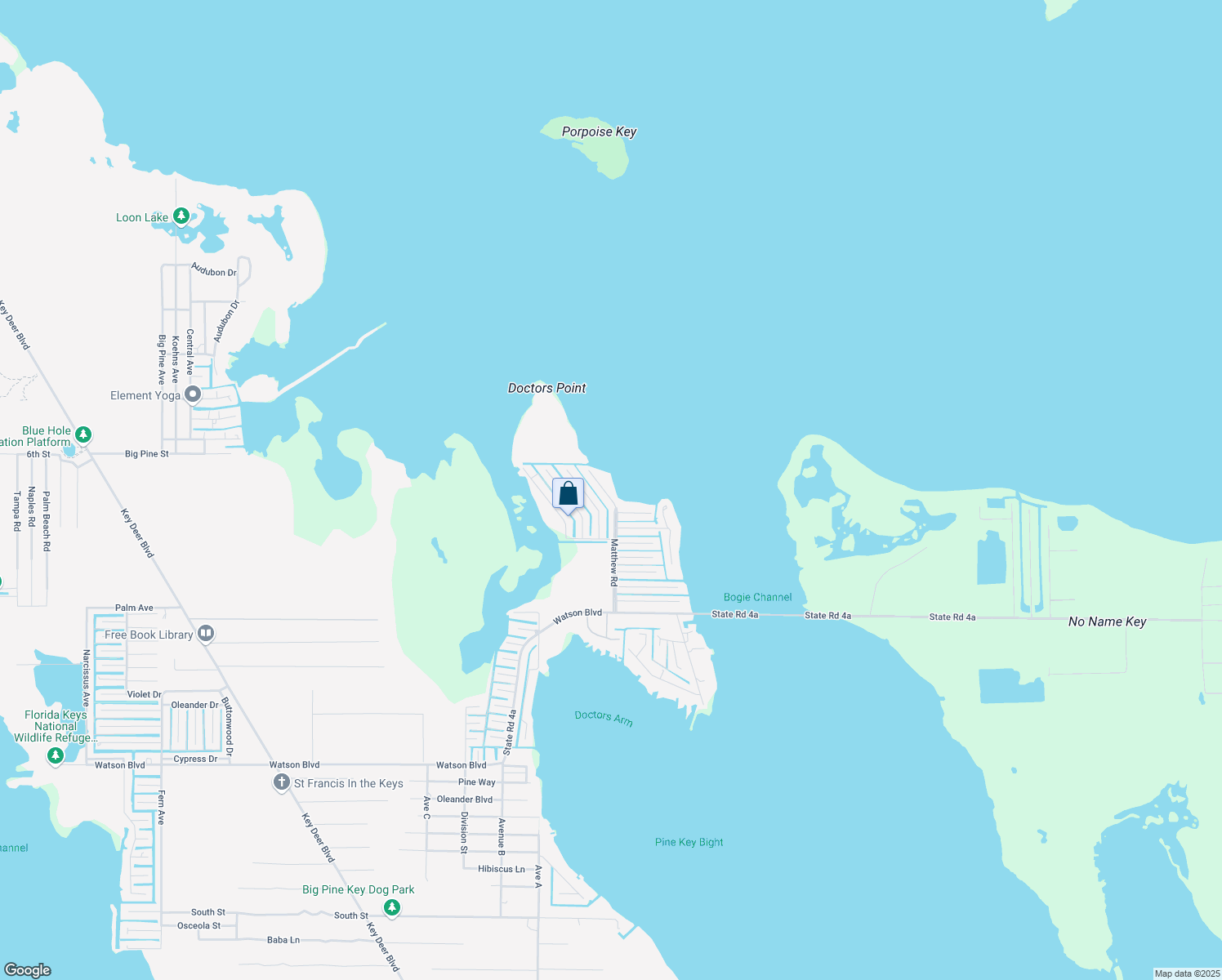 2155 Matthew Road, Big Pine Key FL Walk Score