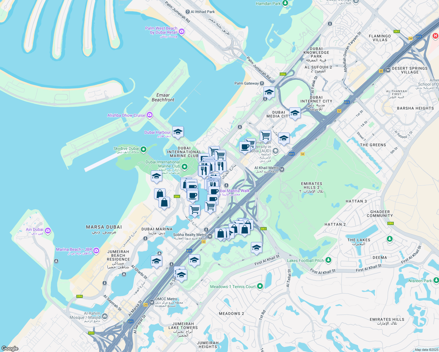 Dubai Dubai Walk Score