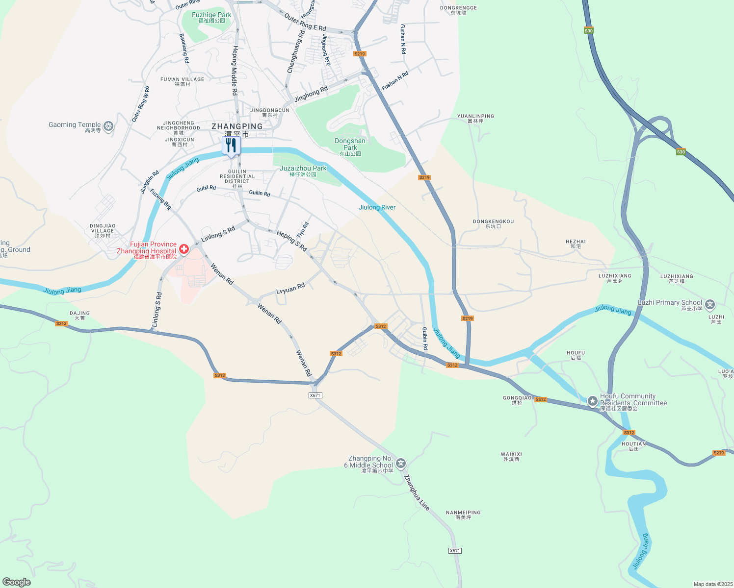 map of restaurants, bars, coffee shops, grocery stores, and more near in 