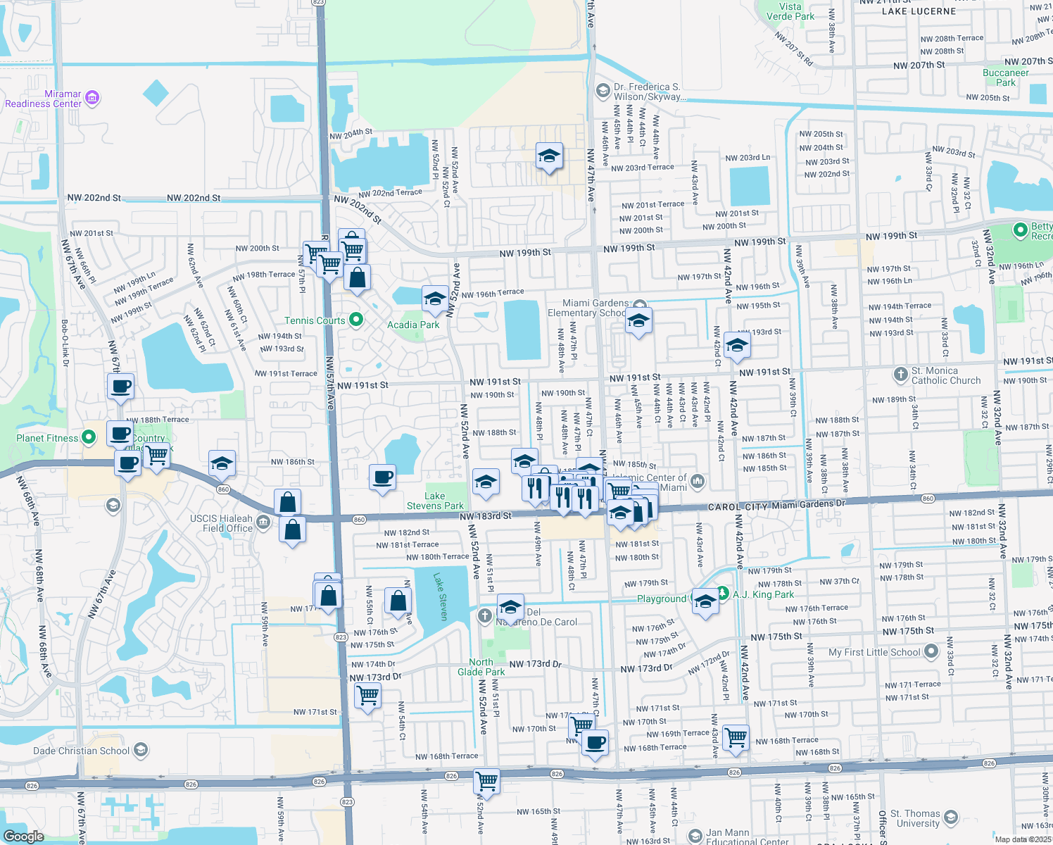 Opalocka FL Walk Score