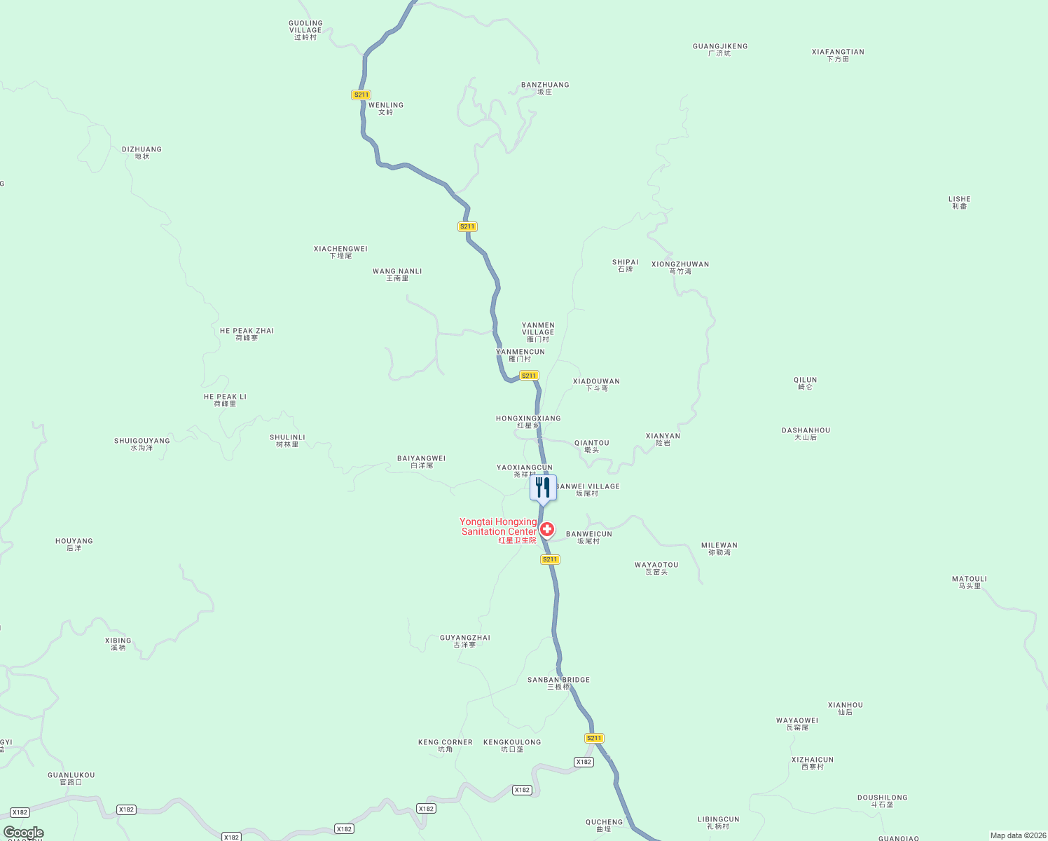 map of restaurants, bars, coffee shops, grocery stores, and more near in Fuzhou