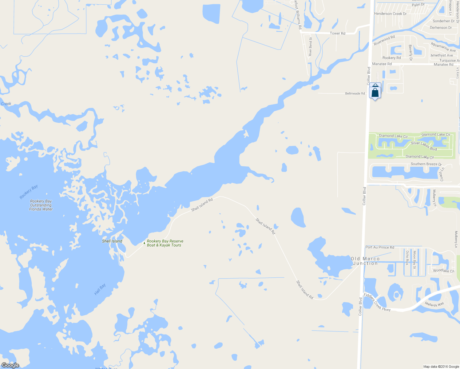 map of restaurants, bars, coffee shops, grocery stores, and more near 201 Shell Island Road in Naples