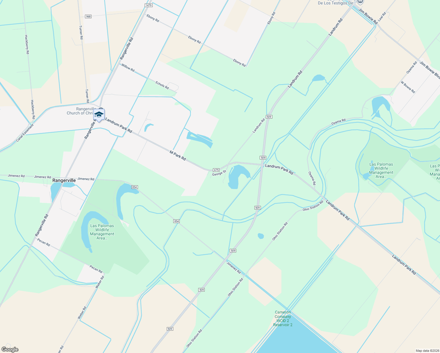 map of restaurants, bars, coffee shops, grocery stores, and more near 18900 George St in San Benito