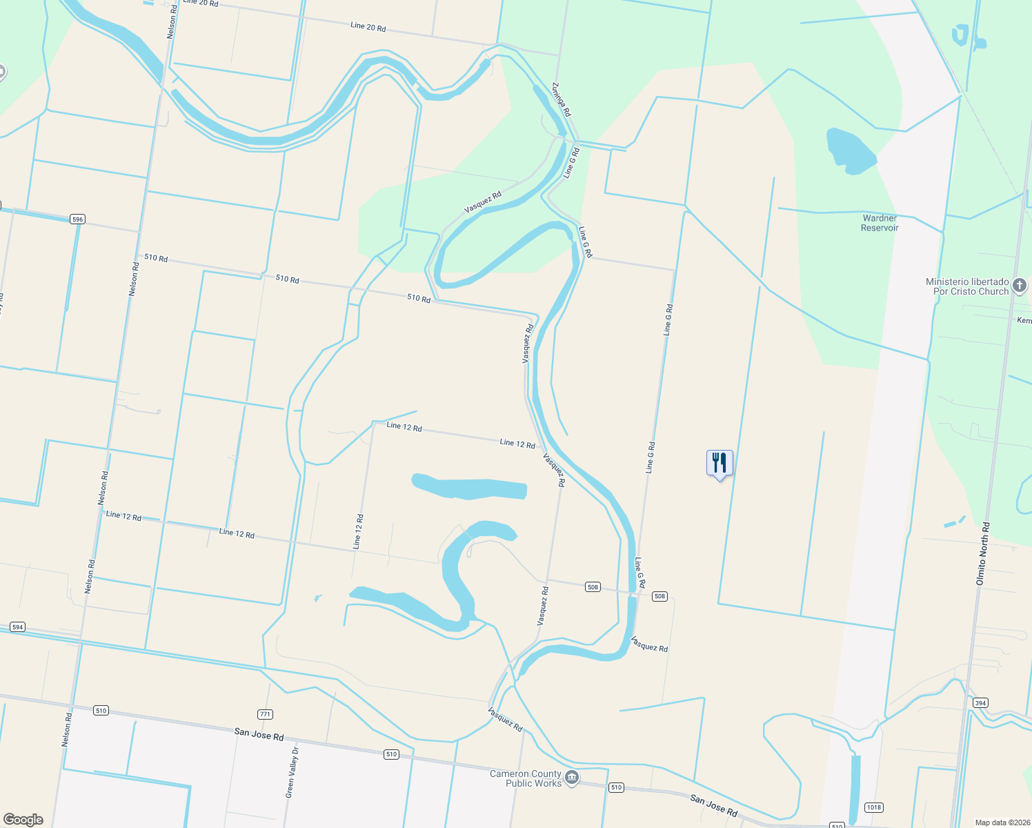 map of restaurants, bars, coffee shops, grocery stores, and more near 27768 Vasquez Rd in San Benito