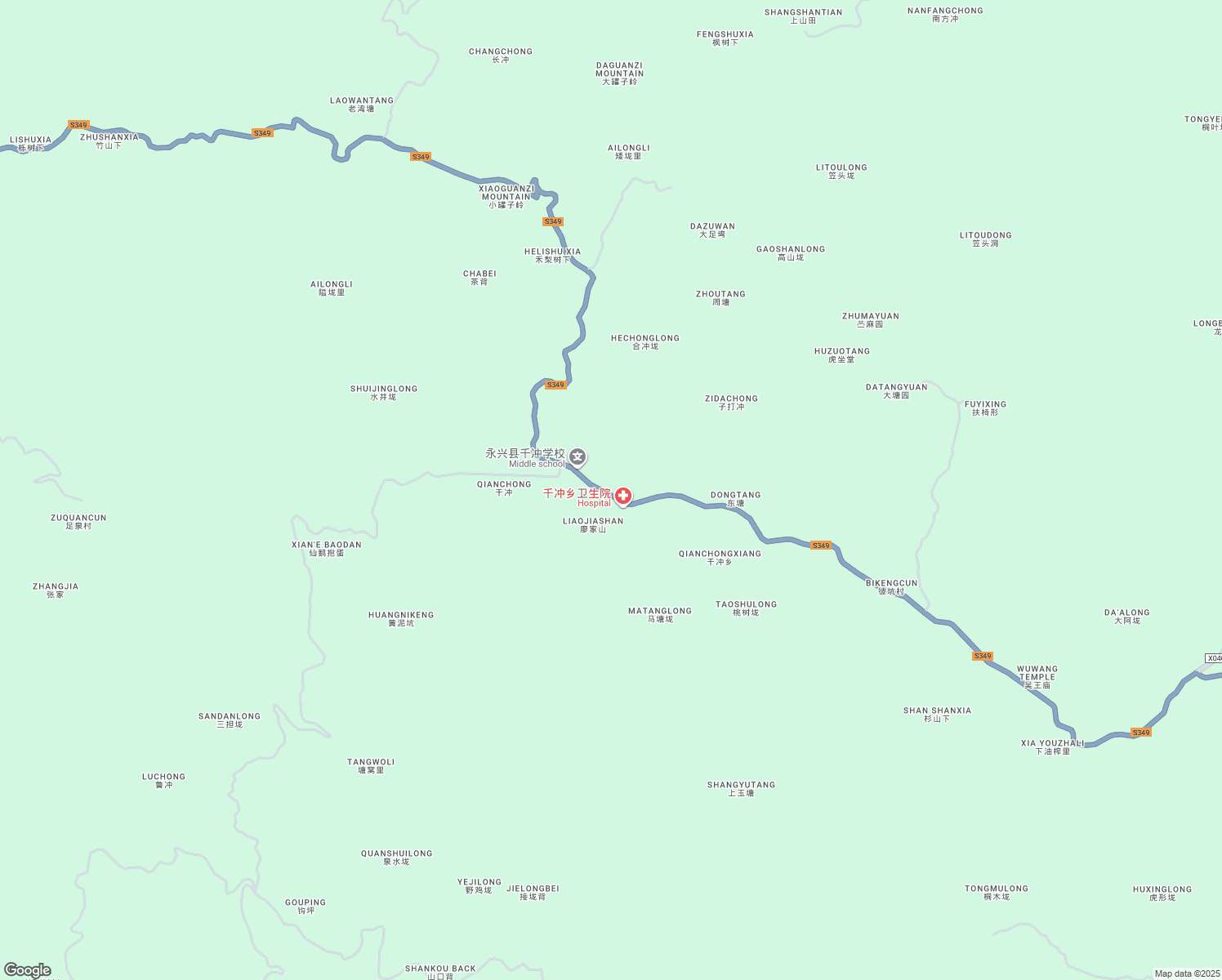map of restaurants, bars, coffee shops, grocery stores, and more near in Chenzhou