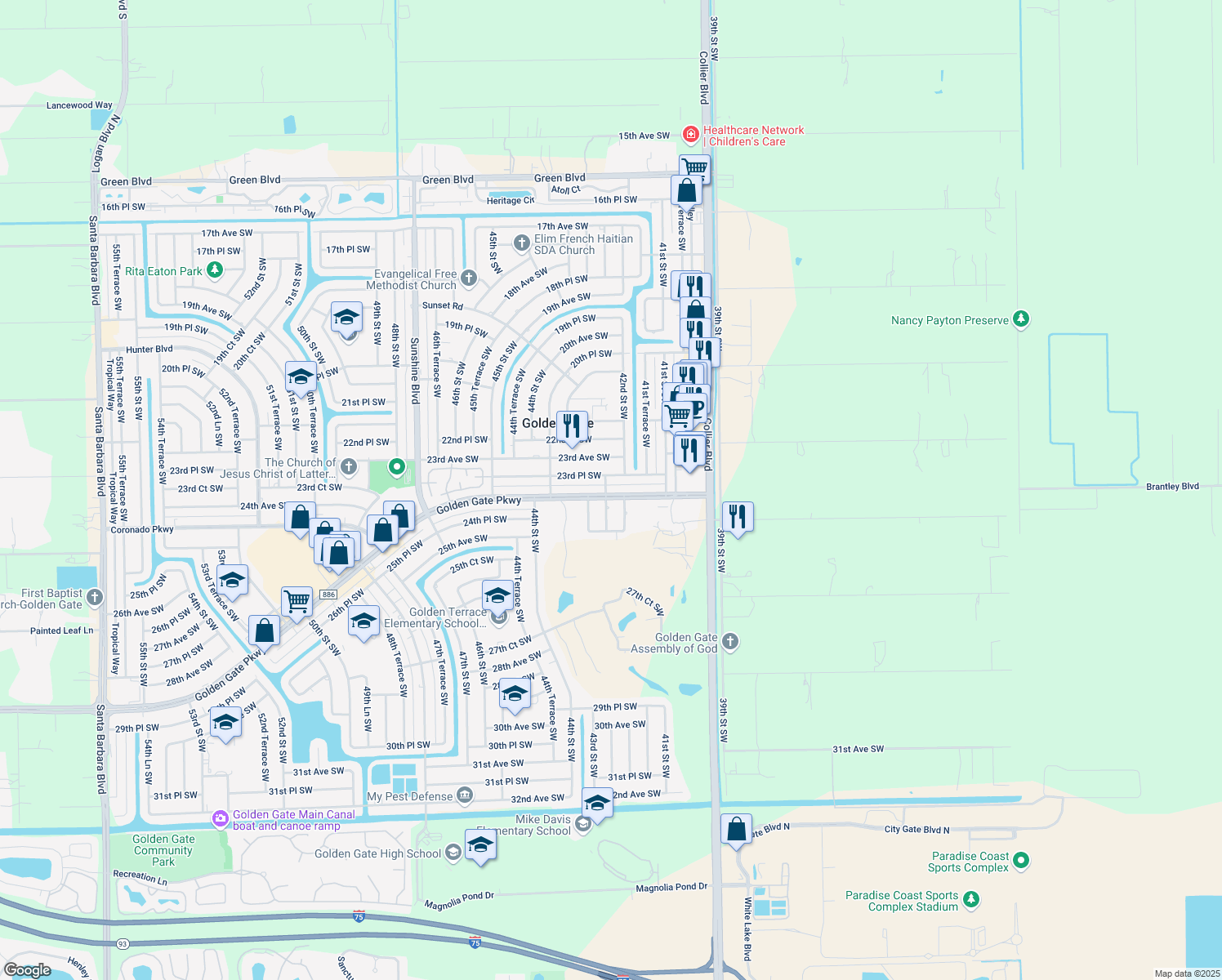 4243 Golden Gate Parkway Golden - Lng= 81.6922915