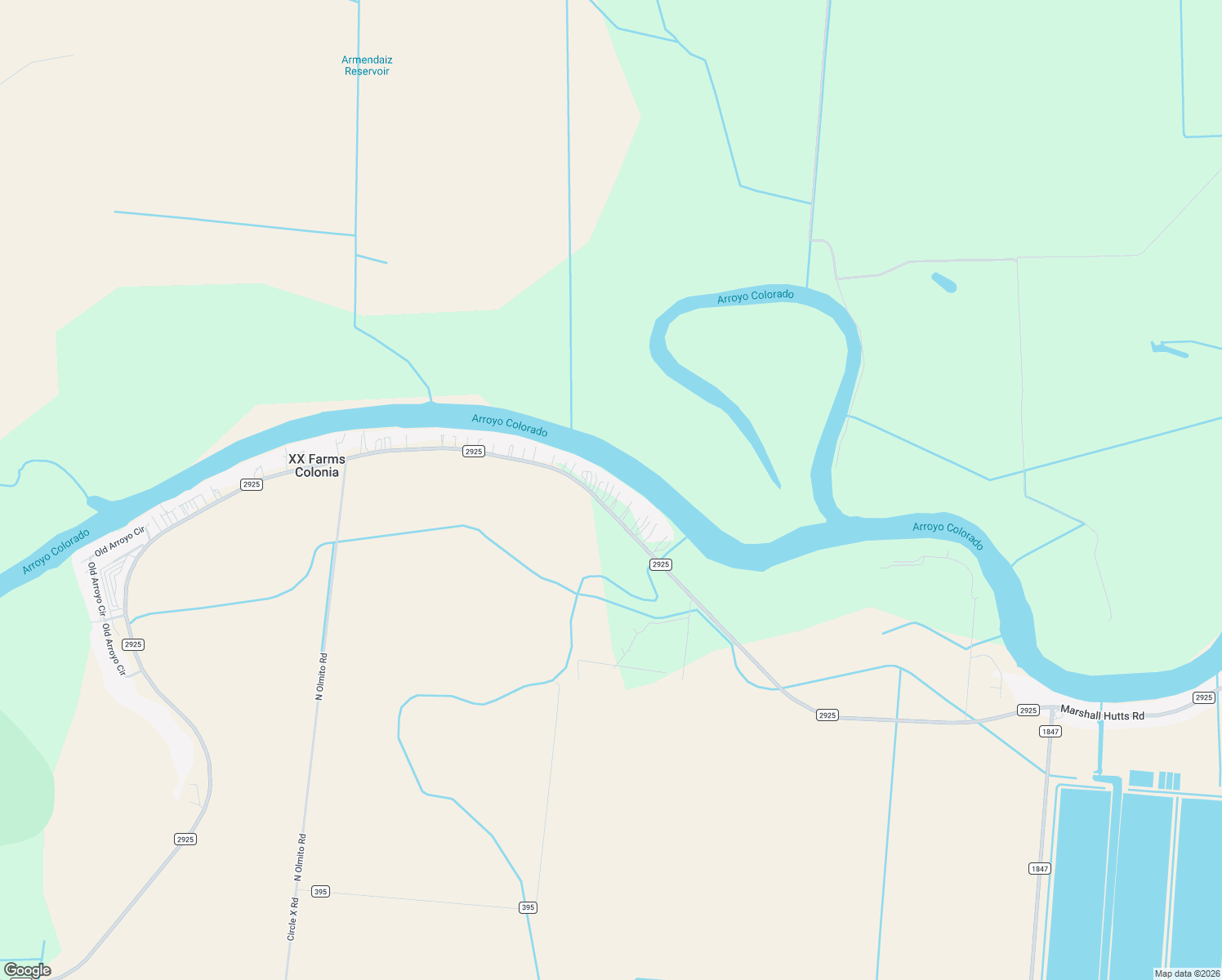 map of restaurants, bars, coffee shops, grocery stores, and more near 33813 Fm 2925 in Rio Hondo