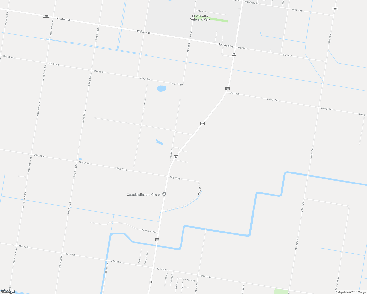 map of restaurants, bars, coffee shops, grocery stores, and more near 23290 Farm to Market 88 in Edcouch
