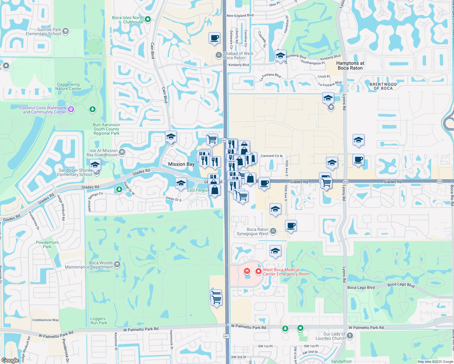 U.S. 441 & Glades Rd, Boca Raton FL Walk Score