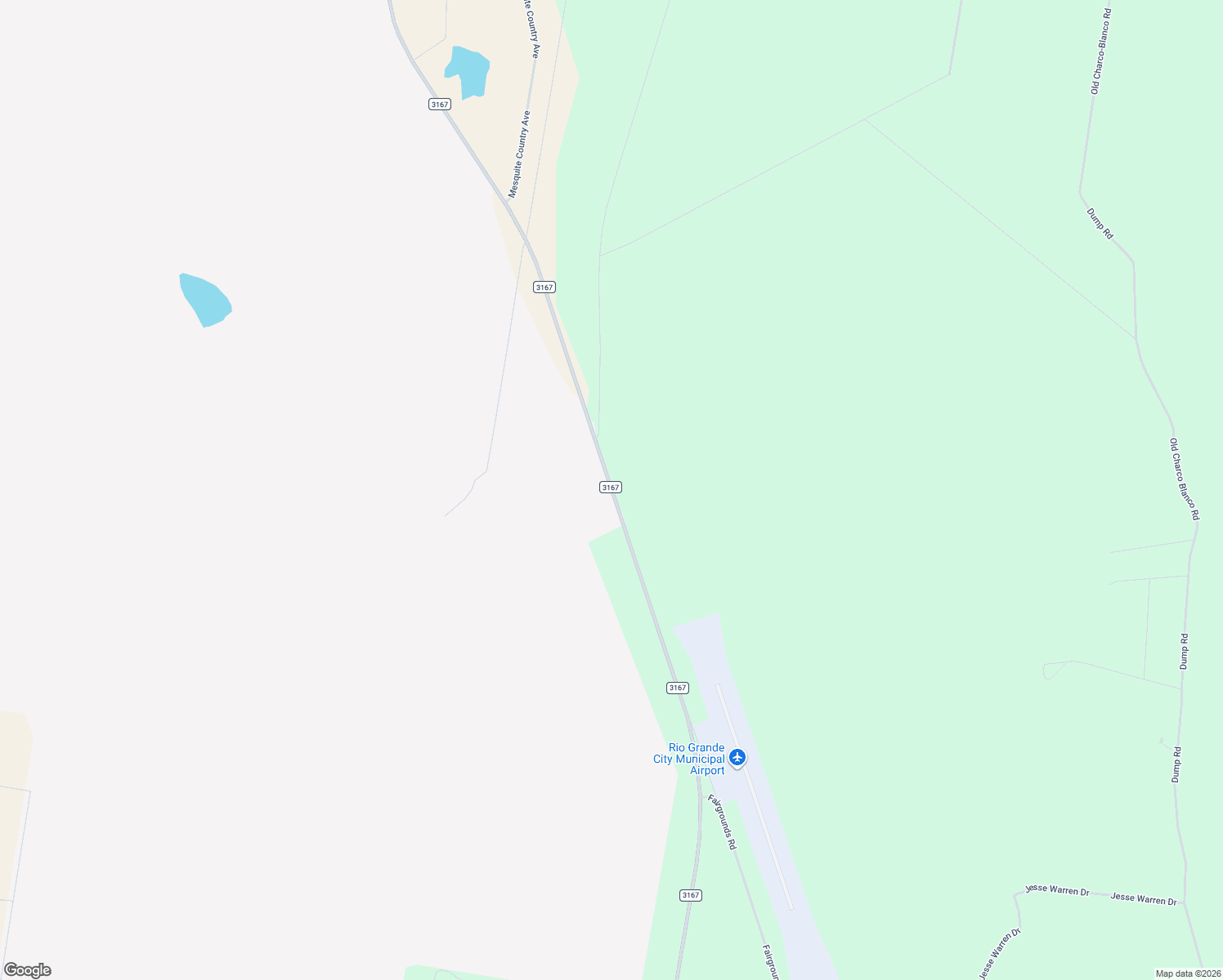 map of restaurants, bars, coffee shops, grocery stores, and more near Farm to Market 3167 in Rio Grande City